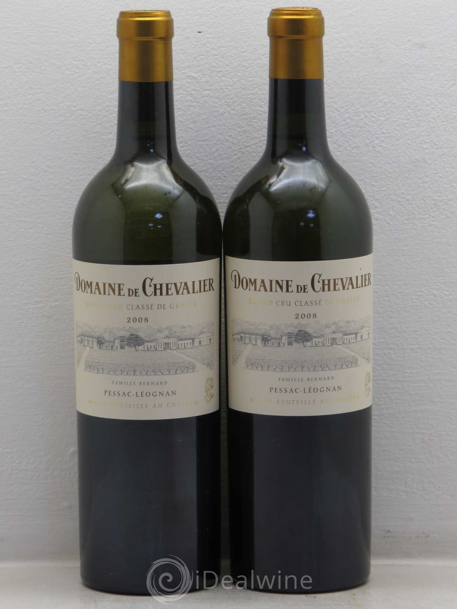 Domaine de Chevalier Cru Classé de Graves 2008 - Lot de 2 bouteilles - 0