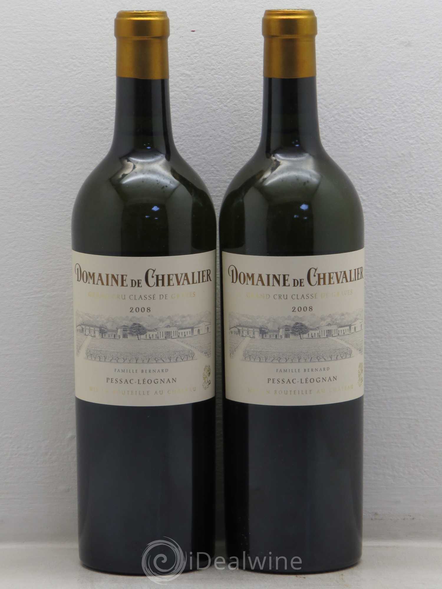 Domaine de Chevalier Cru Classé de Graves 2008 - Lot de 2 bouteilles - 0