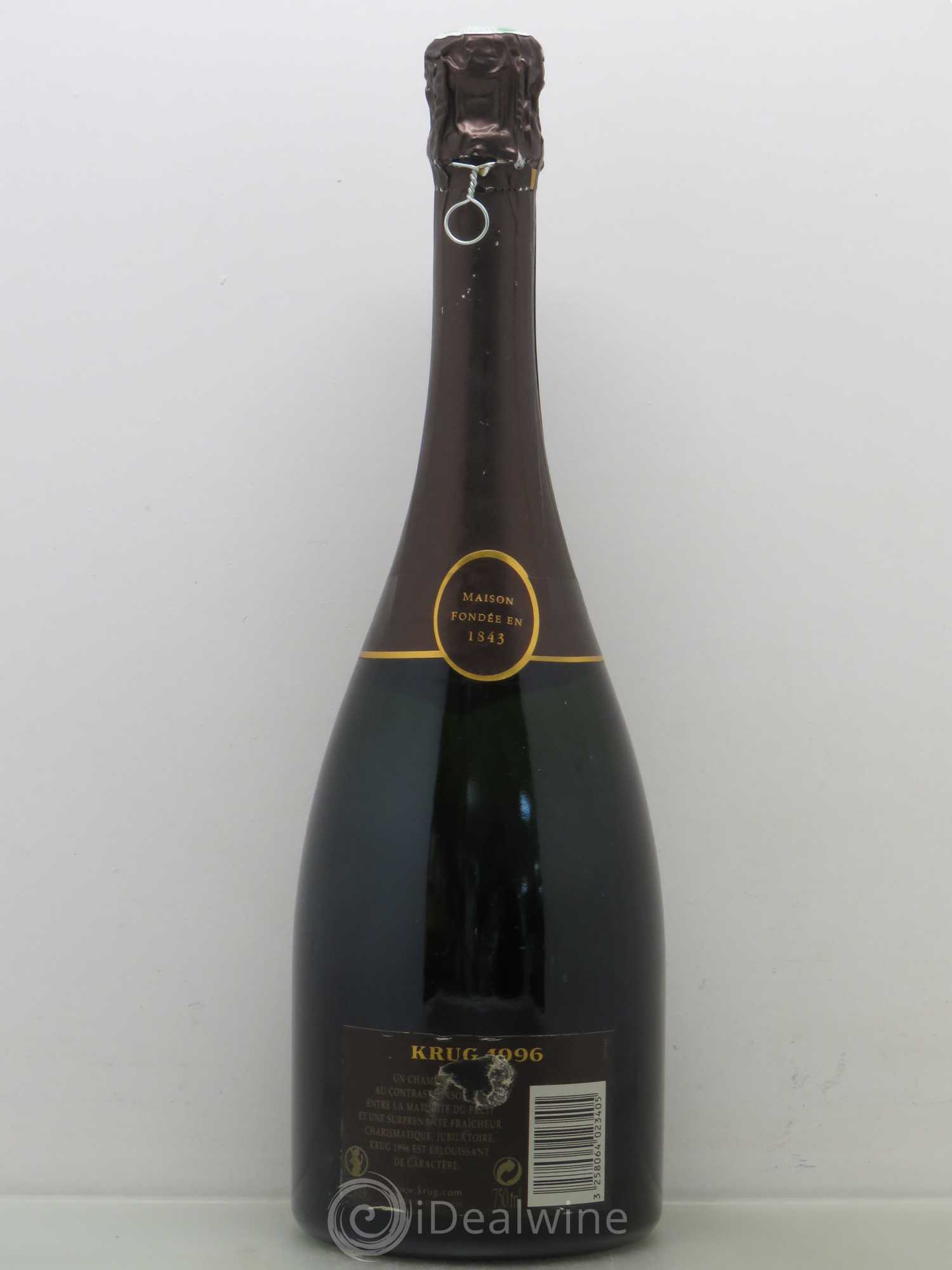 Grande Cuvée Brut Krug 1996 - Lot de 1 bouteille - 1