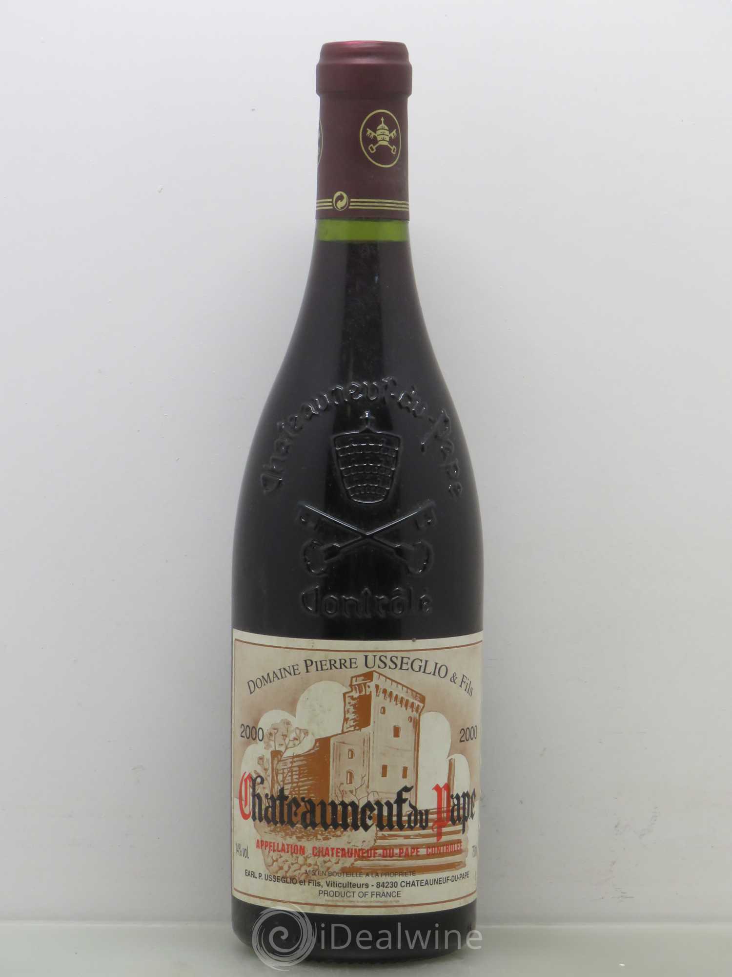 Châteauneuf-du-Pape Tradition Pierre Usseglio & Fils 2000 - Lot de 1 bouteille - 0