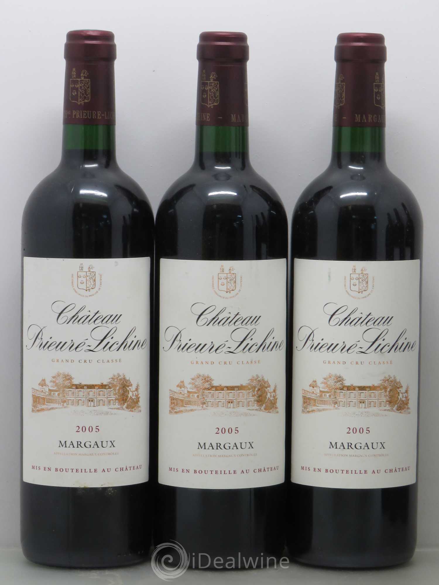 Château Prieuré Lichine 4ème Grand Cru Classé 2005 - Lot de 6 bouteilles - 1