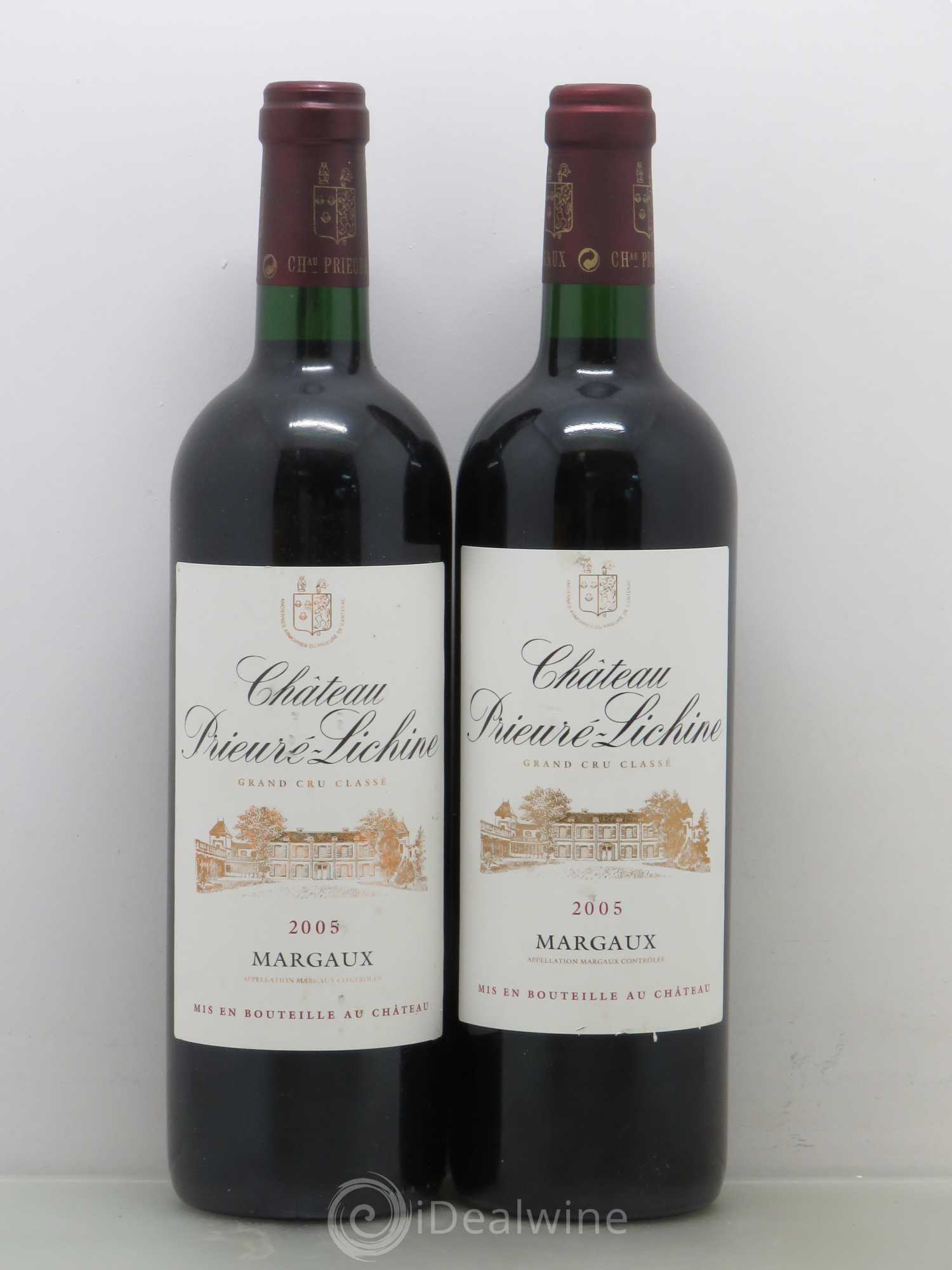 Château Prieuré Lichine 4ème Grand Cru Classé 2005 - Lot de 5 bouteilles - 2