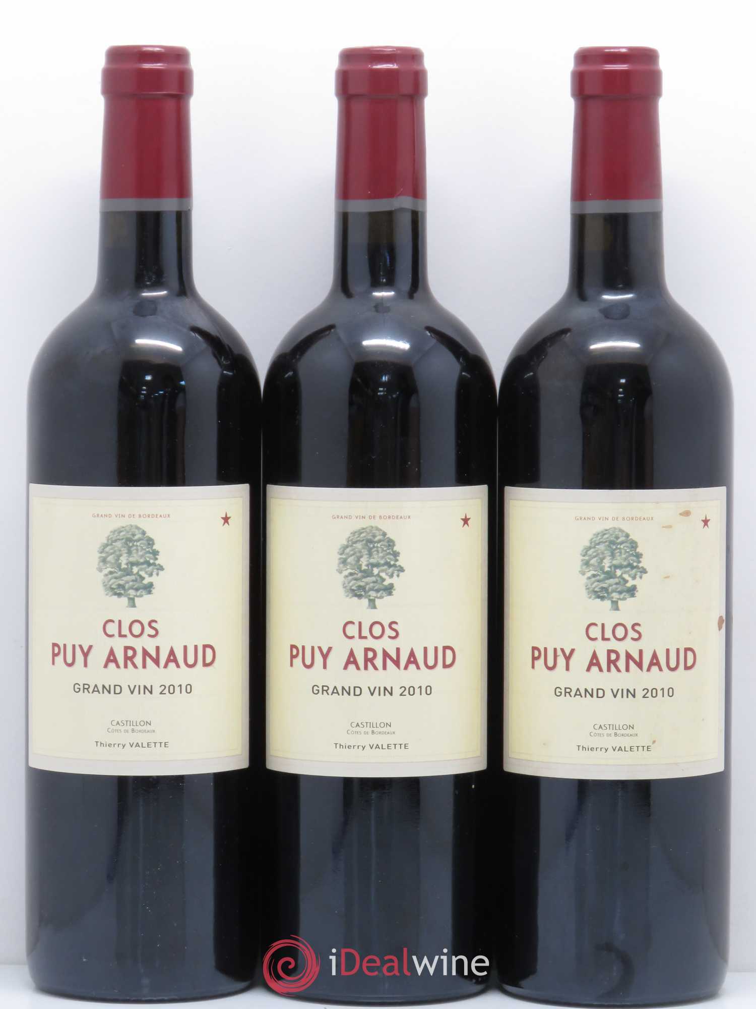 Clos Puy Arnaud 2010 - Lot de 3 bouteilles - 0