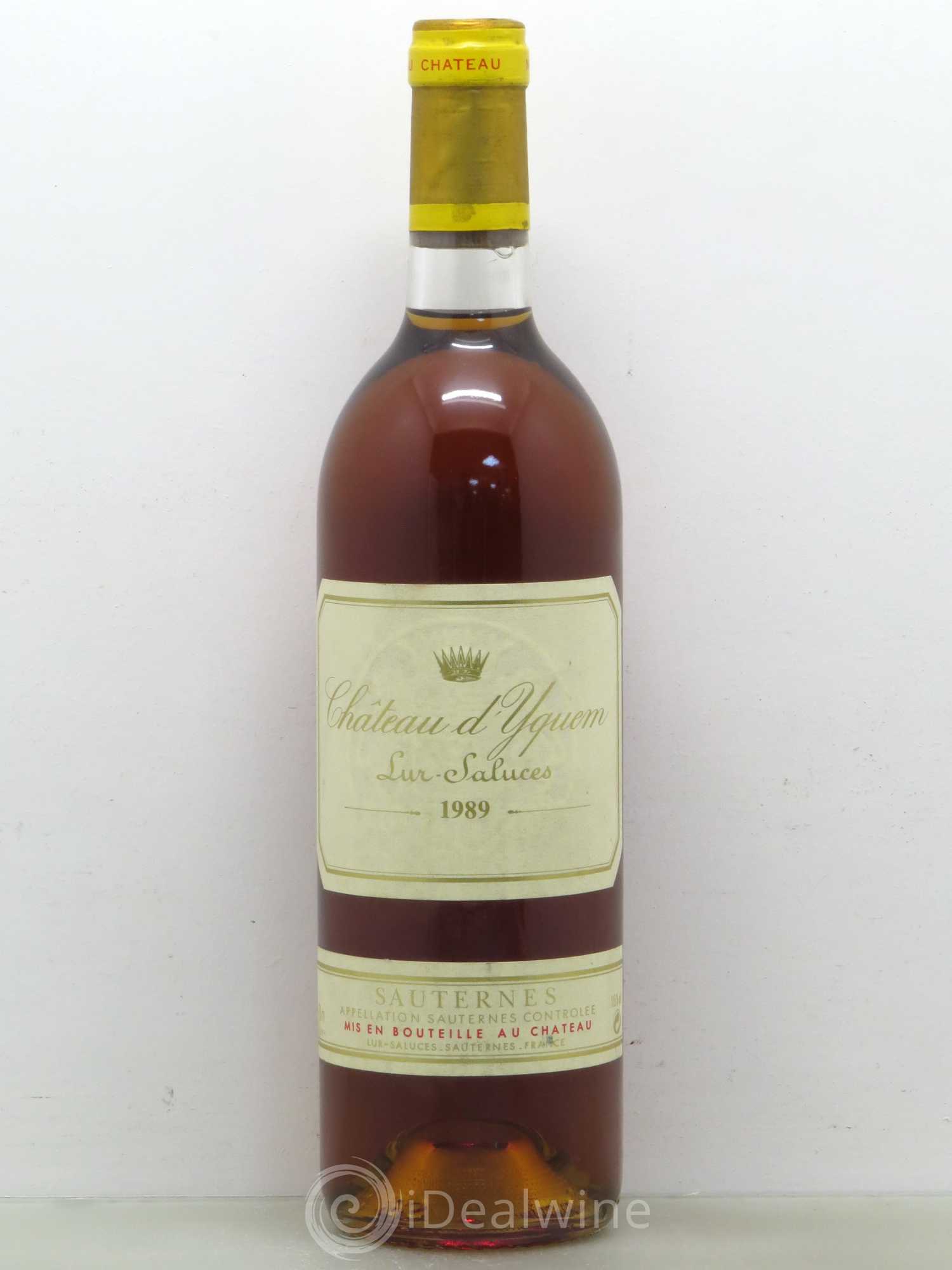 Château d' Yquem 1er Cru Classé Supérieur 1989 - Lotto di 1 bottiglia - 0