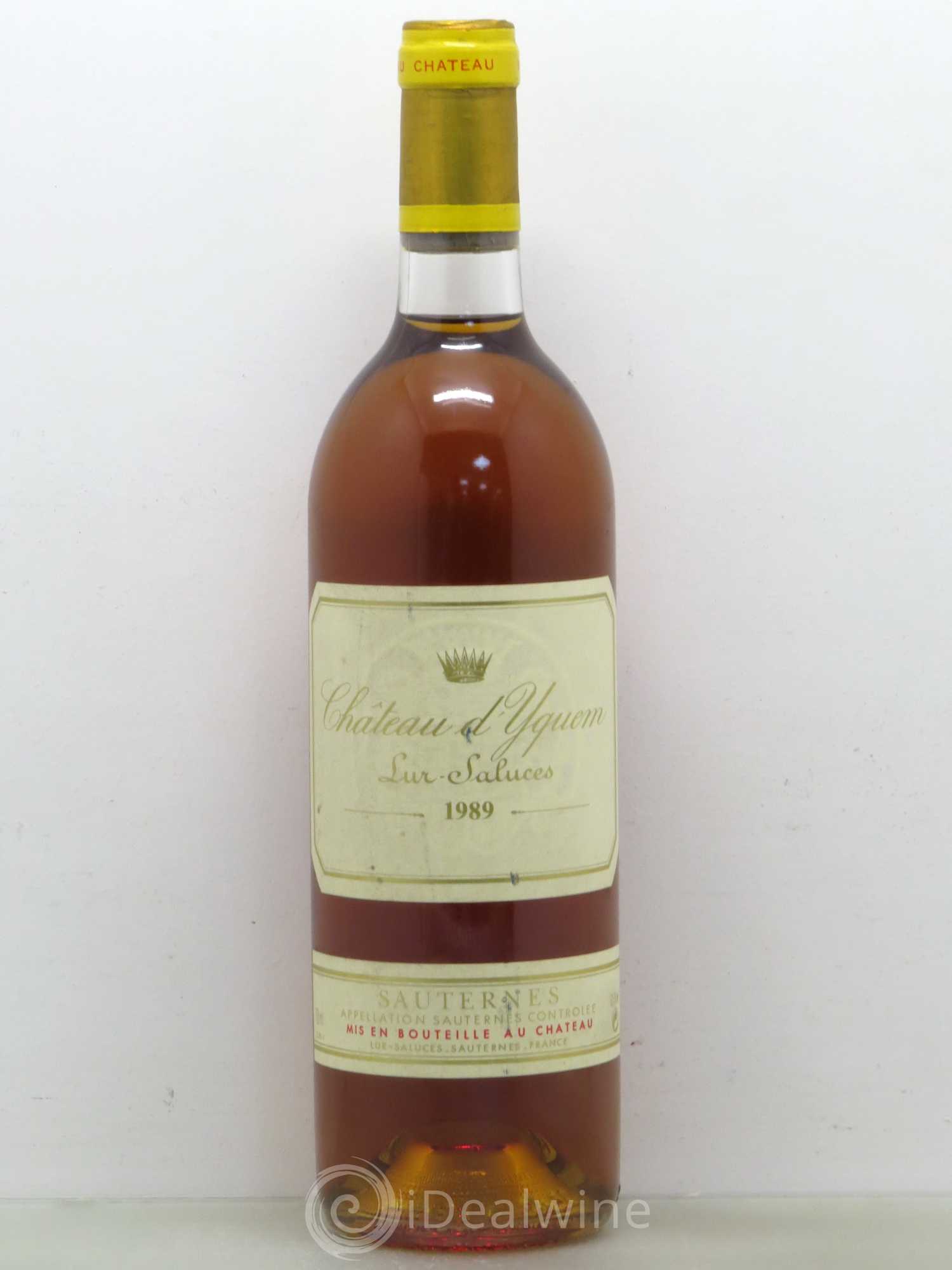Château d' Yquem 1er Cru Classé Supérieur 1989 - Lotto di 1 bottiglia - 0