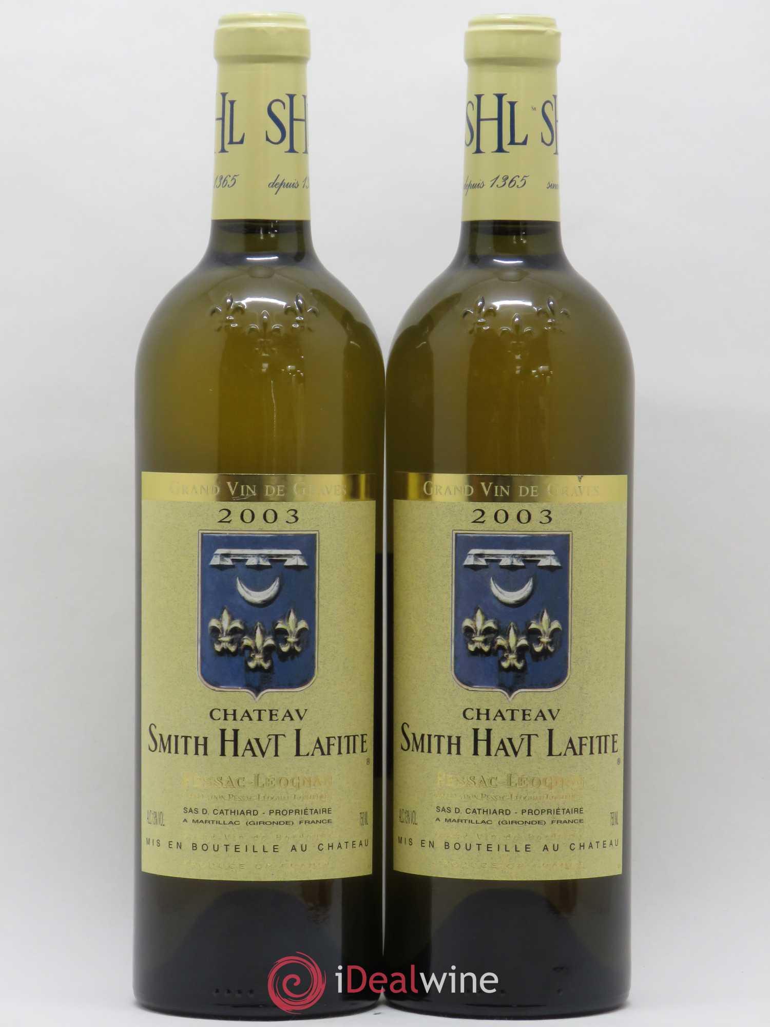 Château Smith Haut Lafitte 2003 - Lot de 2 bouteilles - 0