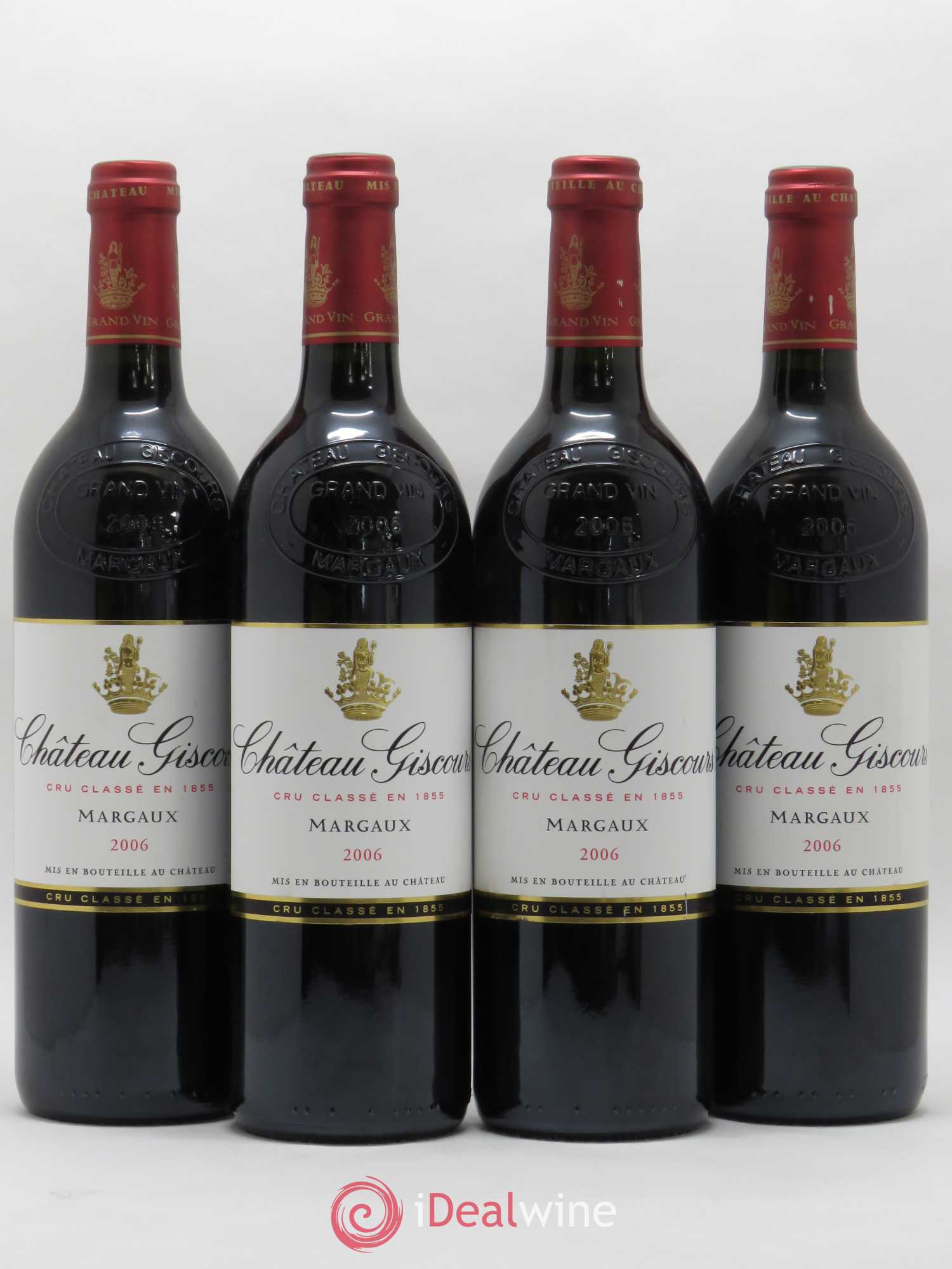Château Giscours 3ème Grand Cru Classé 2006 - Lot de 4 bouteilles - 0