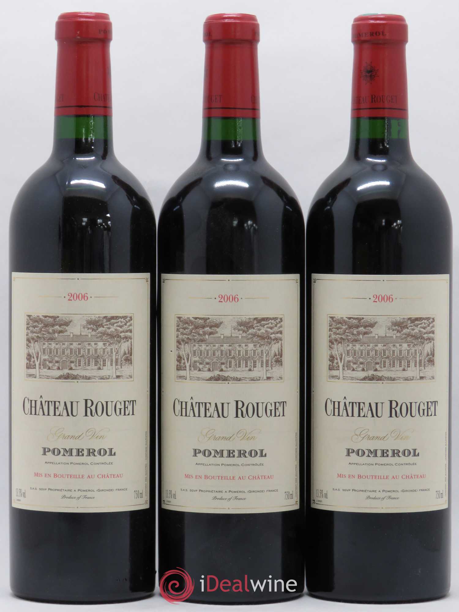 Château Rouget 2006 - Posten von 3 Flaschen - 0