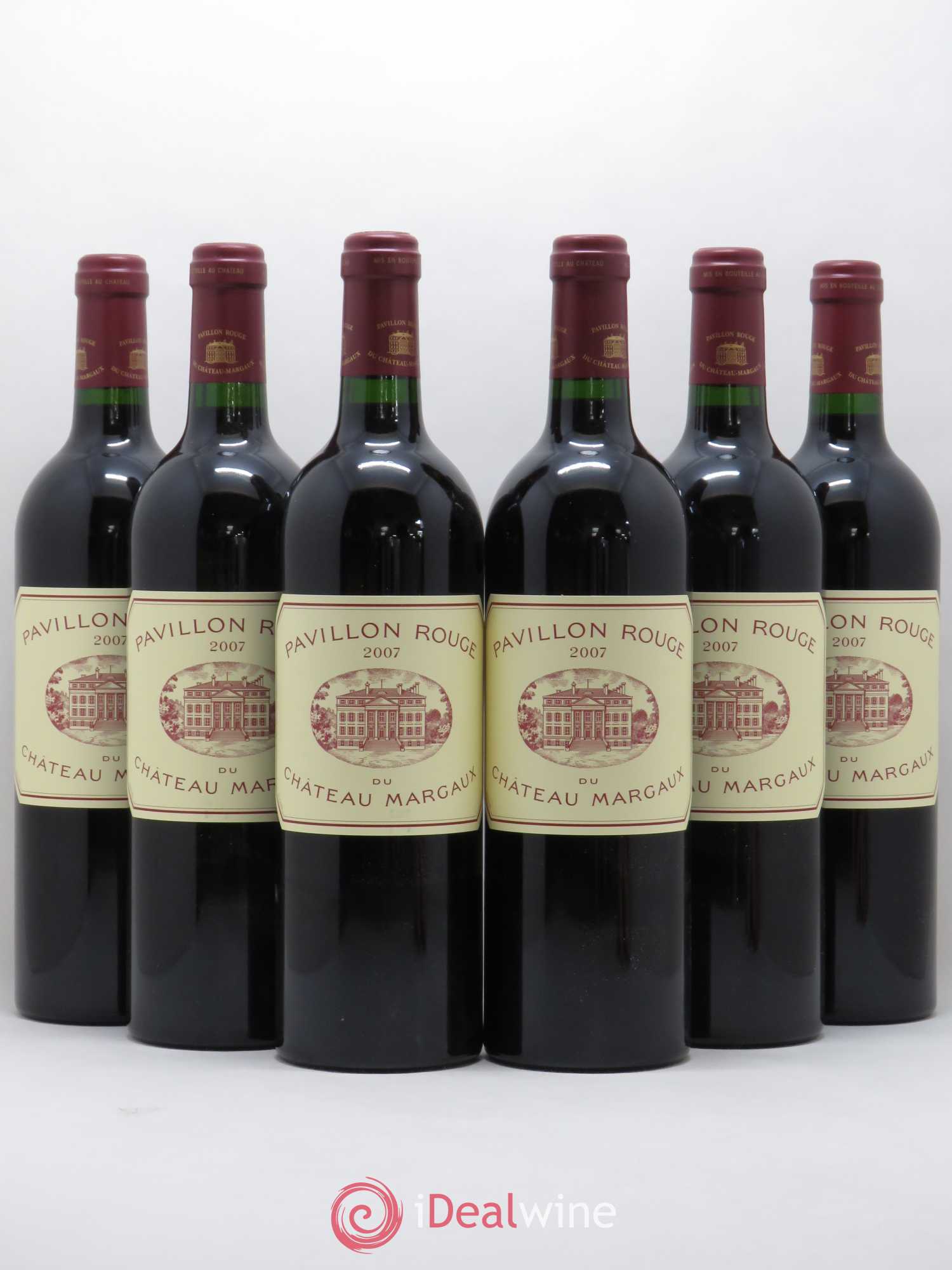 Pavillon Rouge du Château Margaux Second Vin 2007 - Lot de 6 bouteilles - 0