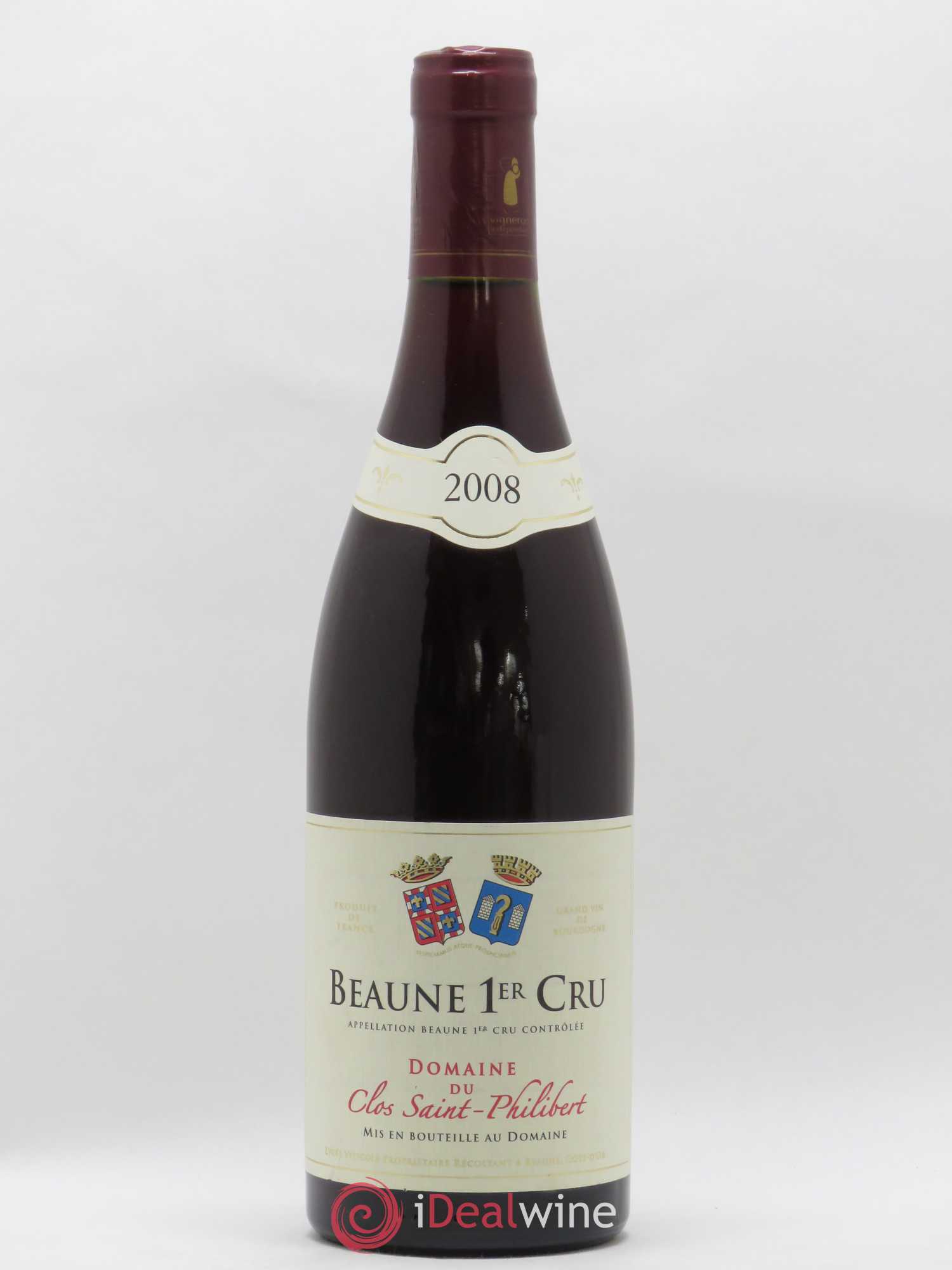 Beaune 1er Cru Domaine Du Clos Saint Philibert 2008 - Posten von 1 Flasche - 0
