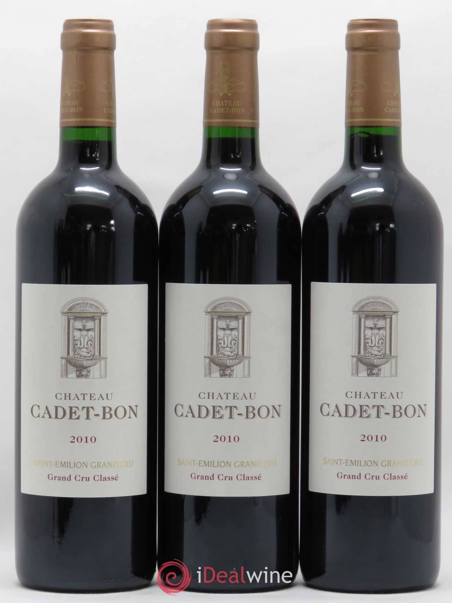 Château Cadet Bon Grand Cru Classé 2010 - Lot de 6 bouteilles - 2
