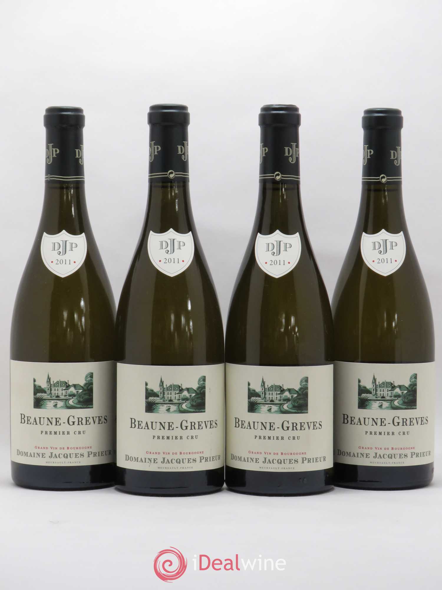 Beaune 1er Cru Grèves Jacques Prieur 2011 - Posten von 4 Flaschen - 0