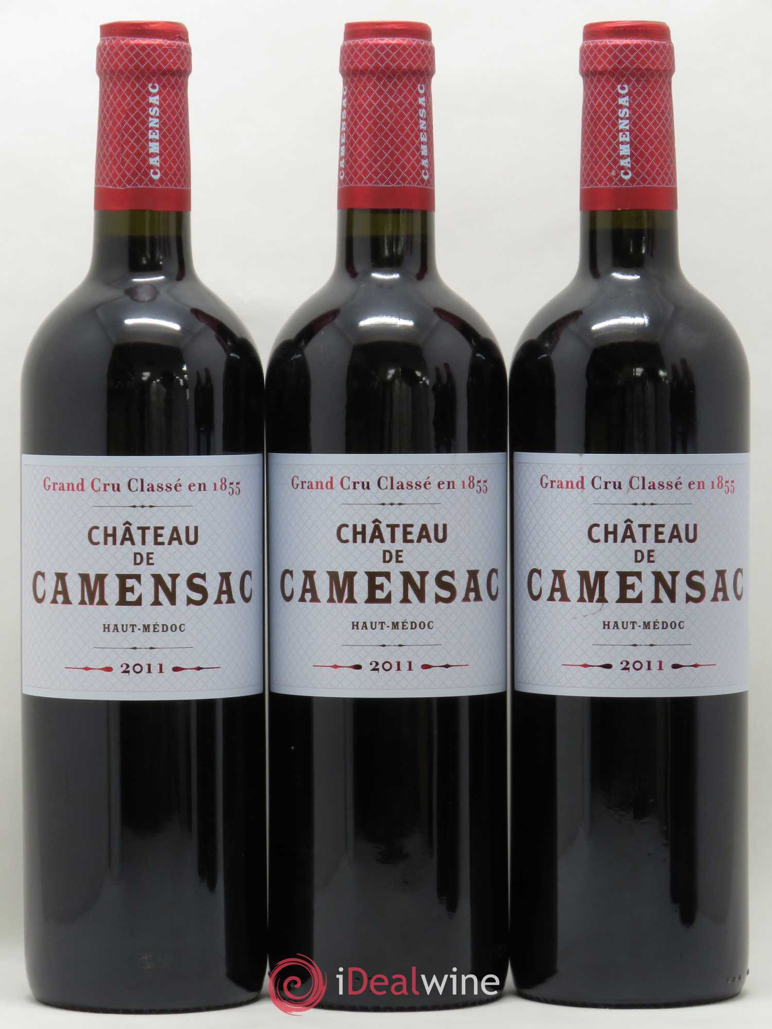 Château Camensac 5ème Grand Cru Classé 2011 - Lot de 5 bouteilles - 1