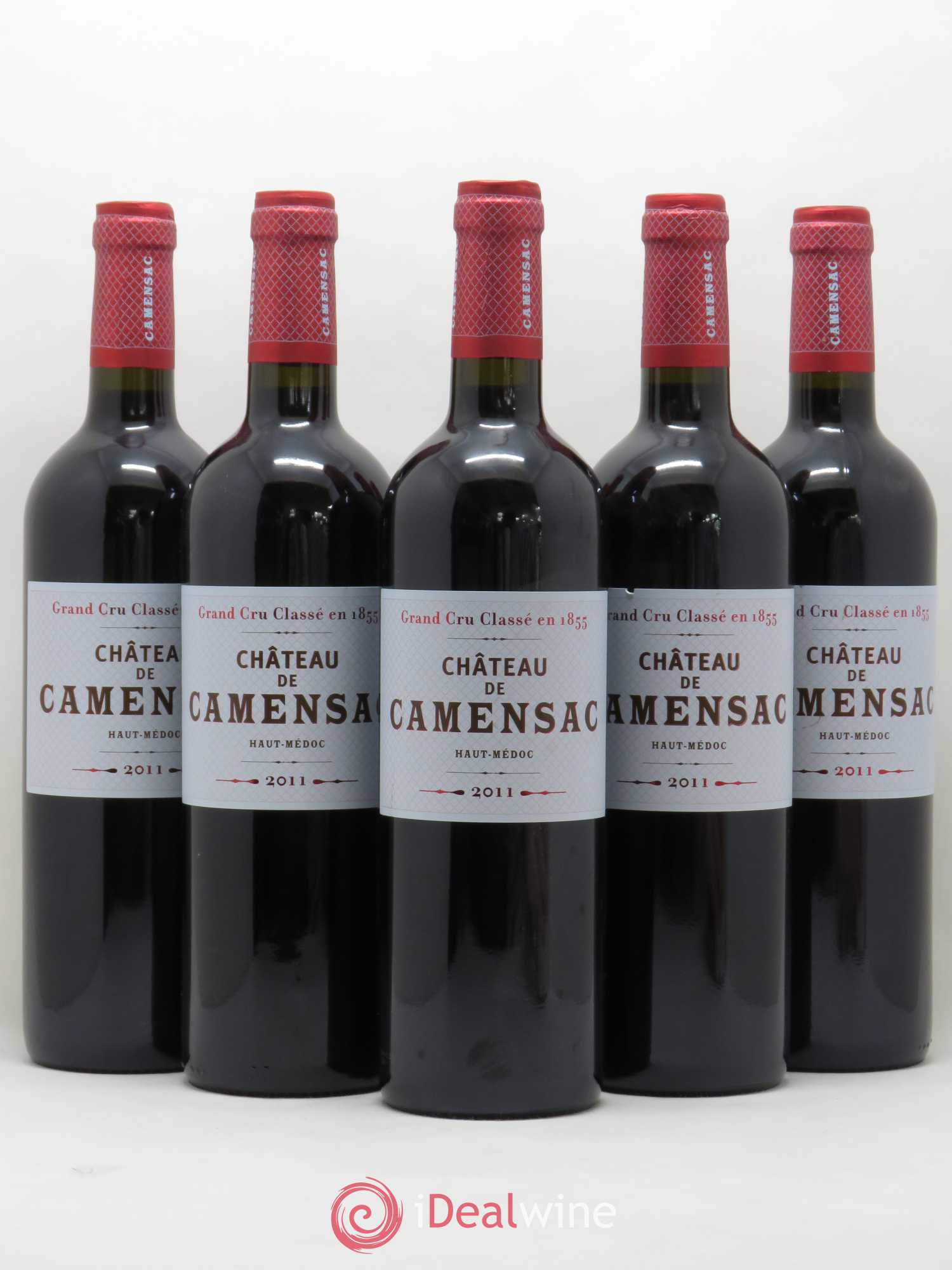 Château Camensac 5ème Grand Cru Classé 2011 - Lot de 5 bouteilles - 0