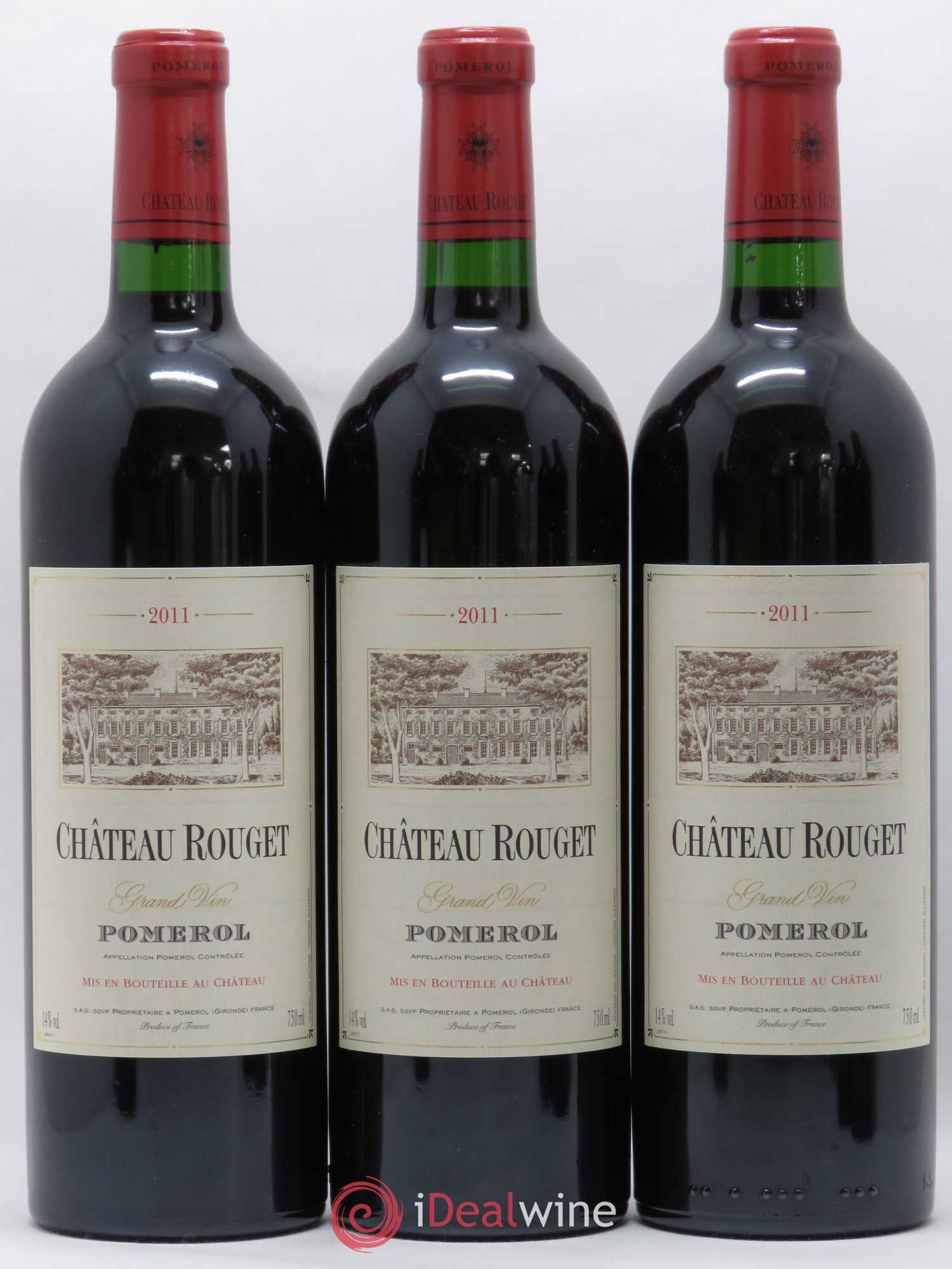 Château Rouget 2011 - Lot of 6 bottles - 1