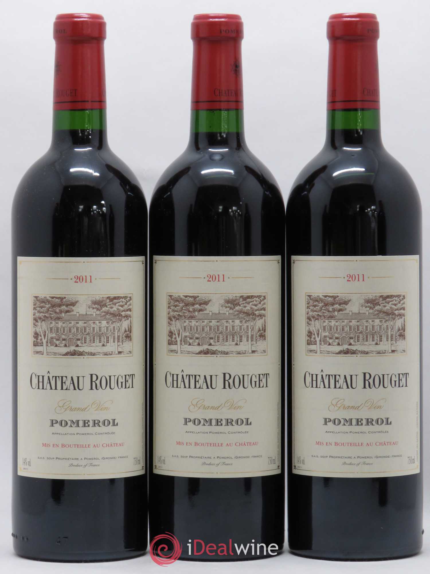 Château Rouget 2011 - Lot of 6 bottles - 2