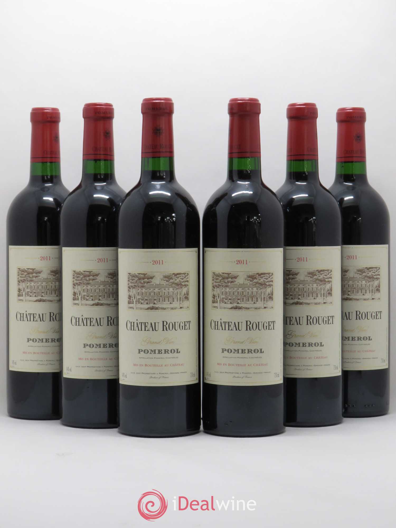 Château Rouget 2011 - Lot of 6 bottles - 0