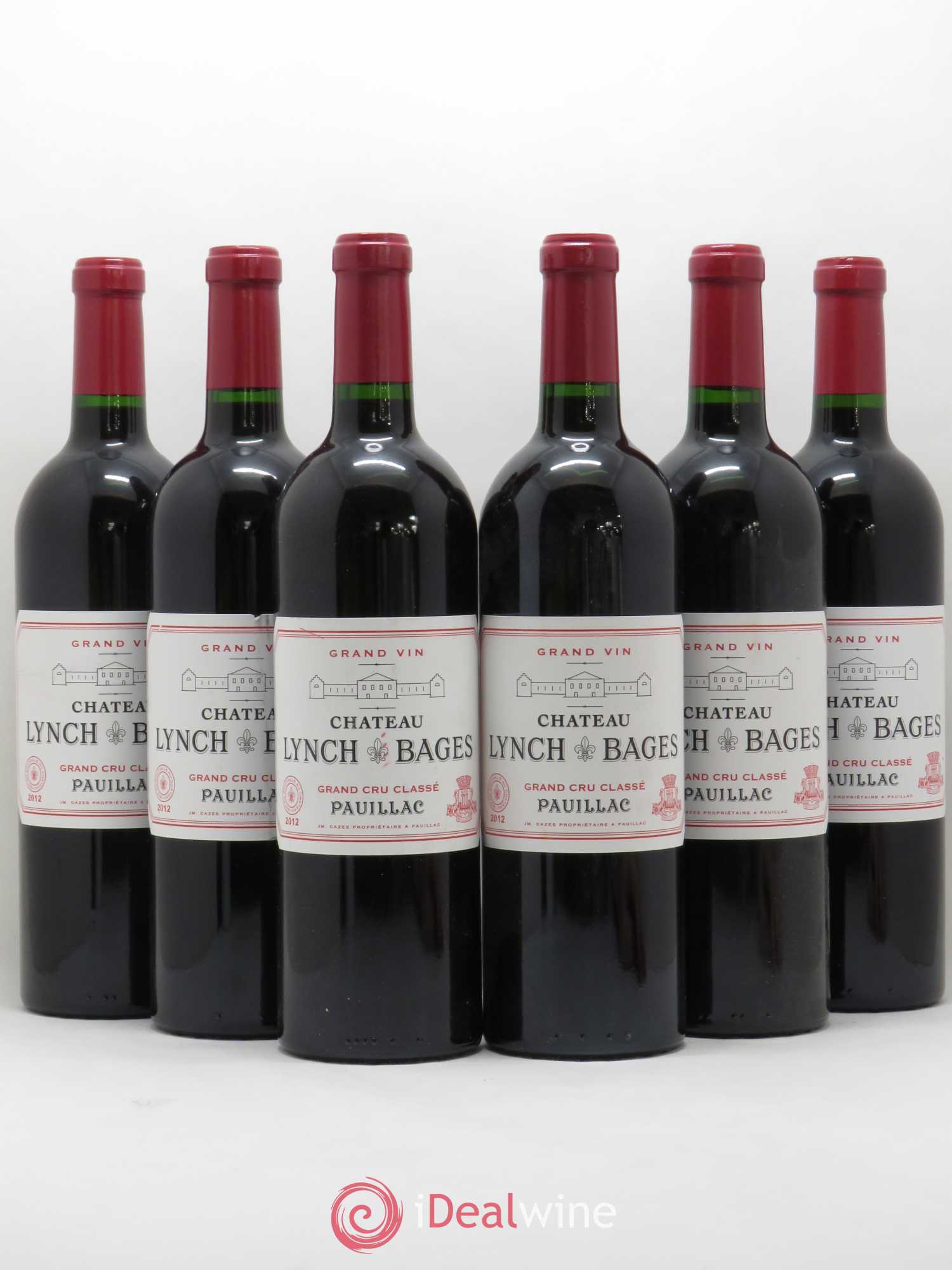 Château Lynch Bages 5ème Grand Cru Classé 2012 - Lot de 6 bouteilles - 0
