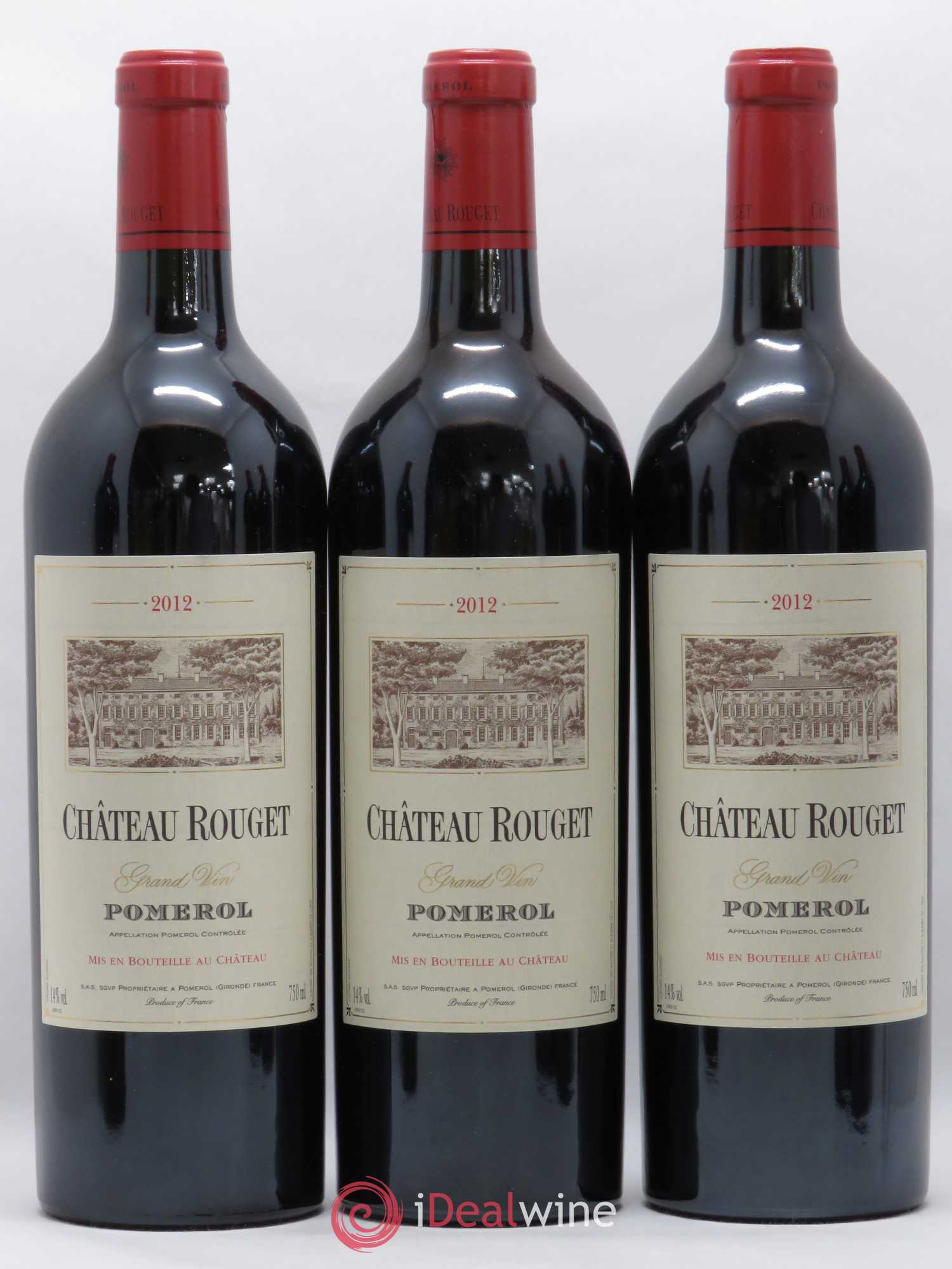 Château Rouget 2012 - Posten von 6 Flaschen - 1