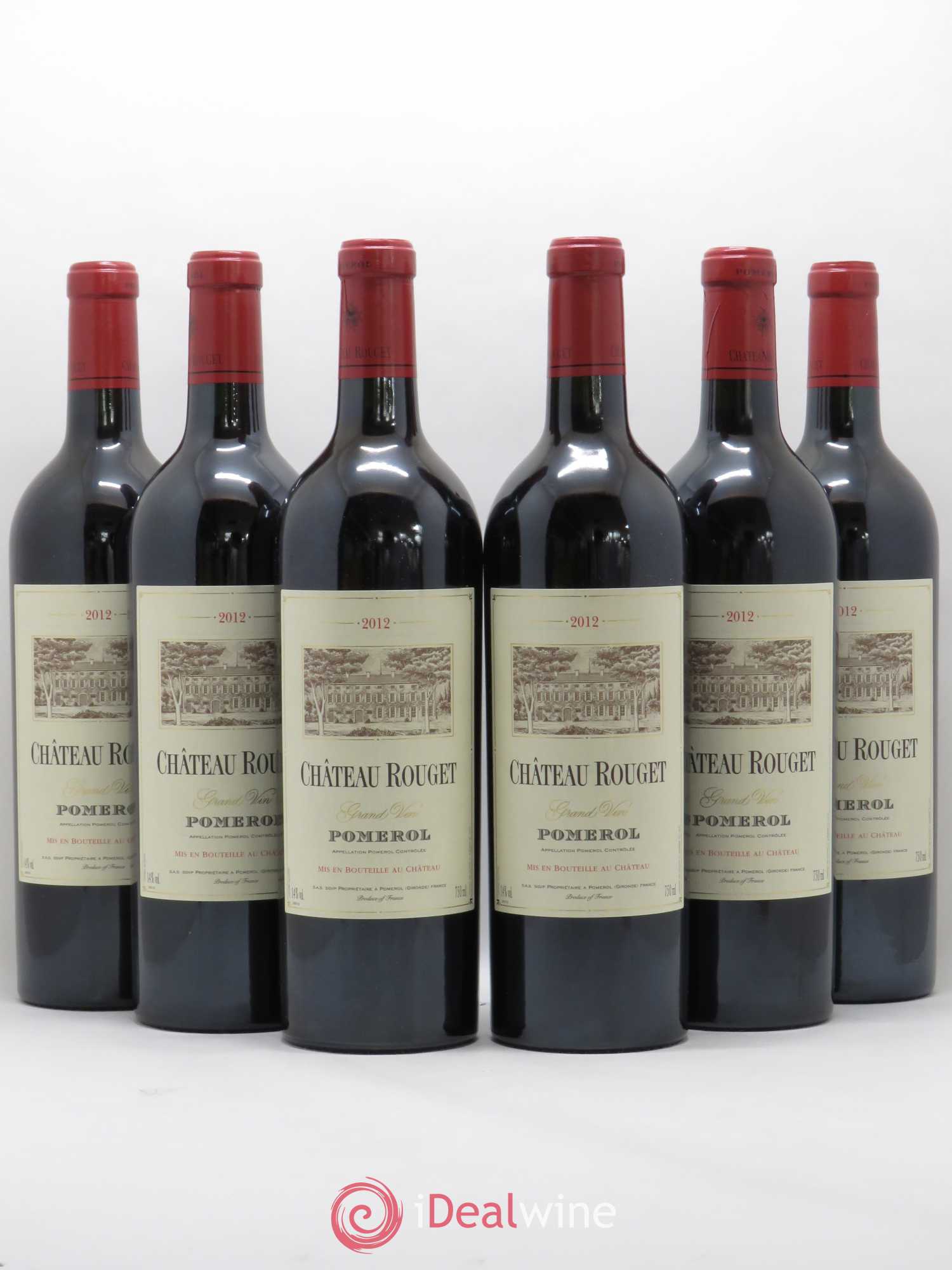 Château Rouget 2012 - Posten von 6 Flaschen - 0