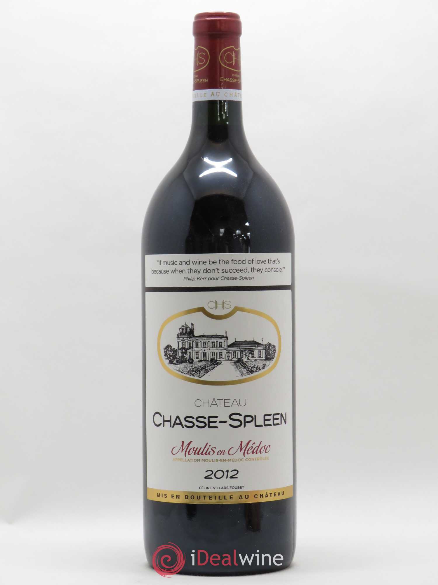 Château Chasse Spleen 2012 - Lot de 1 magnum - 0