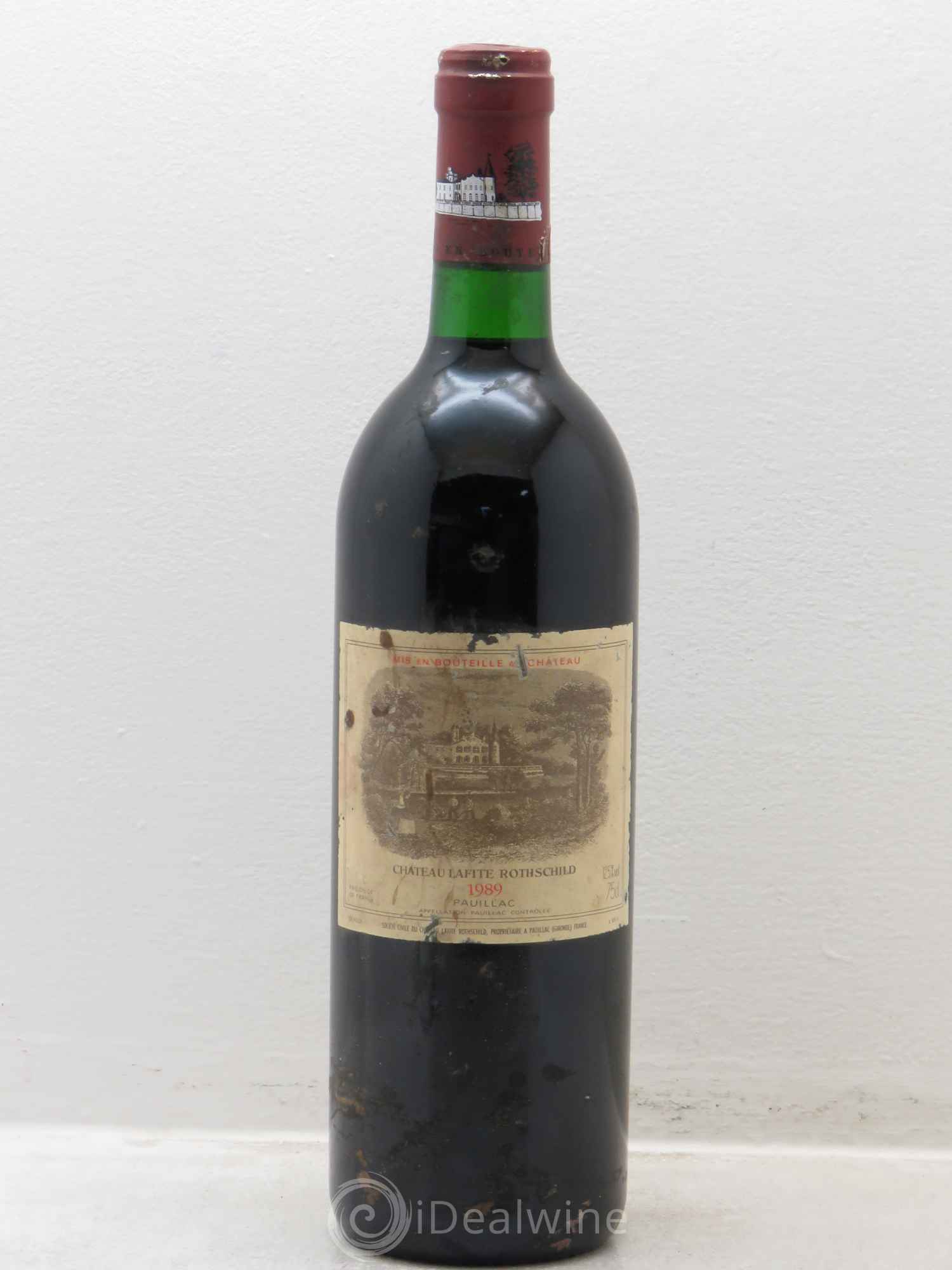 Château Lafite Rothschild 1er Grand Cru Classé 1989 - Lot de 1 bouteille - 0