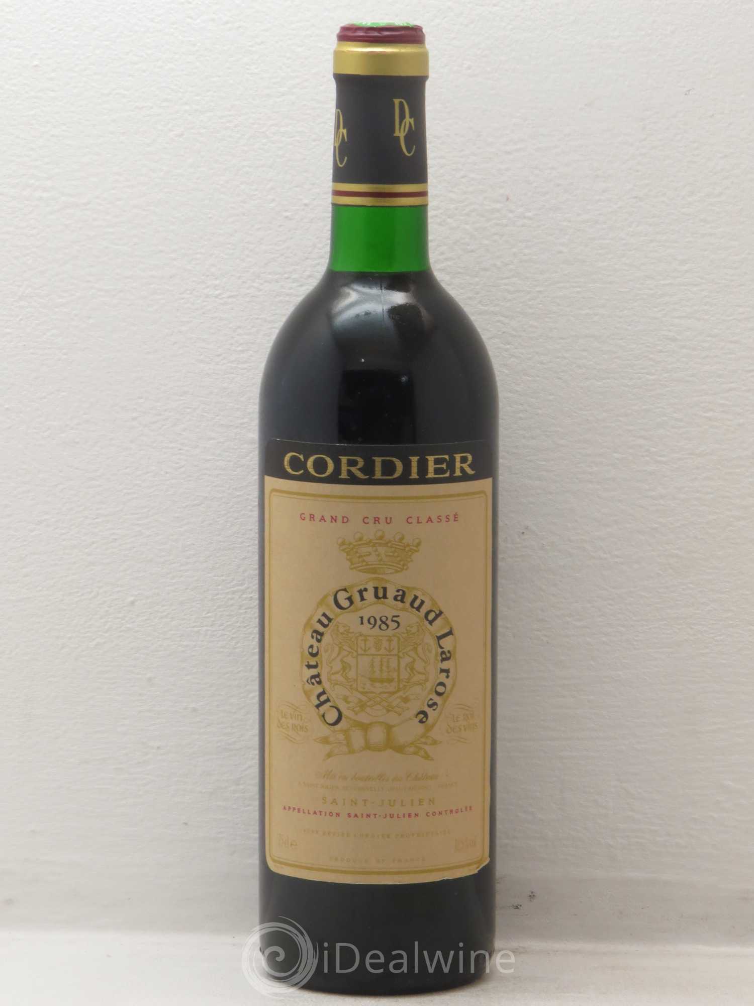 Château Gruaud Larose 2ème Grand Cru Classé 1985 - Lot de 1 bouteille - 0