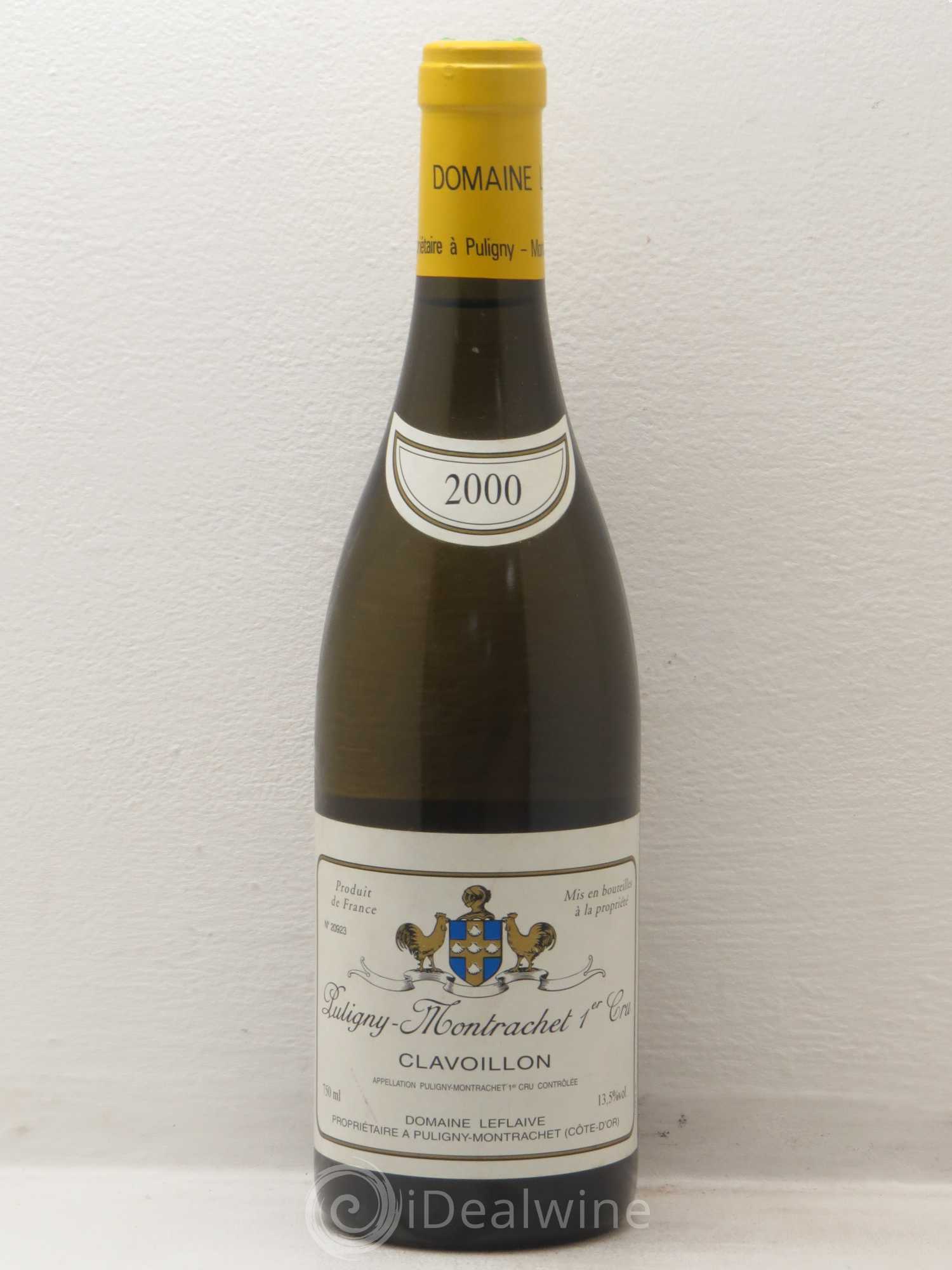 Puligny-Montrachet 1er Cru Clavoillon Leflaive (Domaine) 2000 - Posten von 1 Flasche - 0