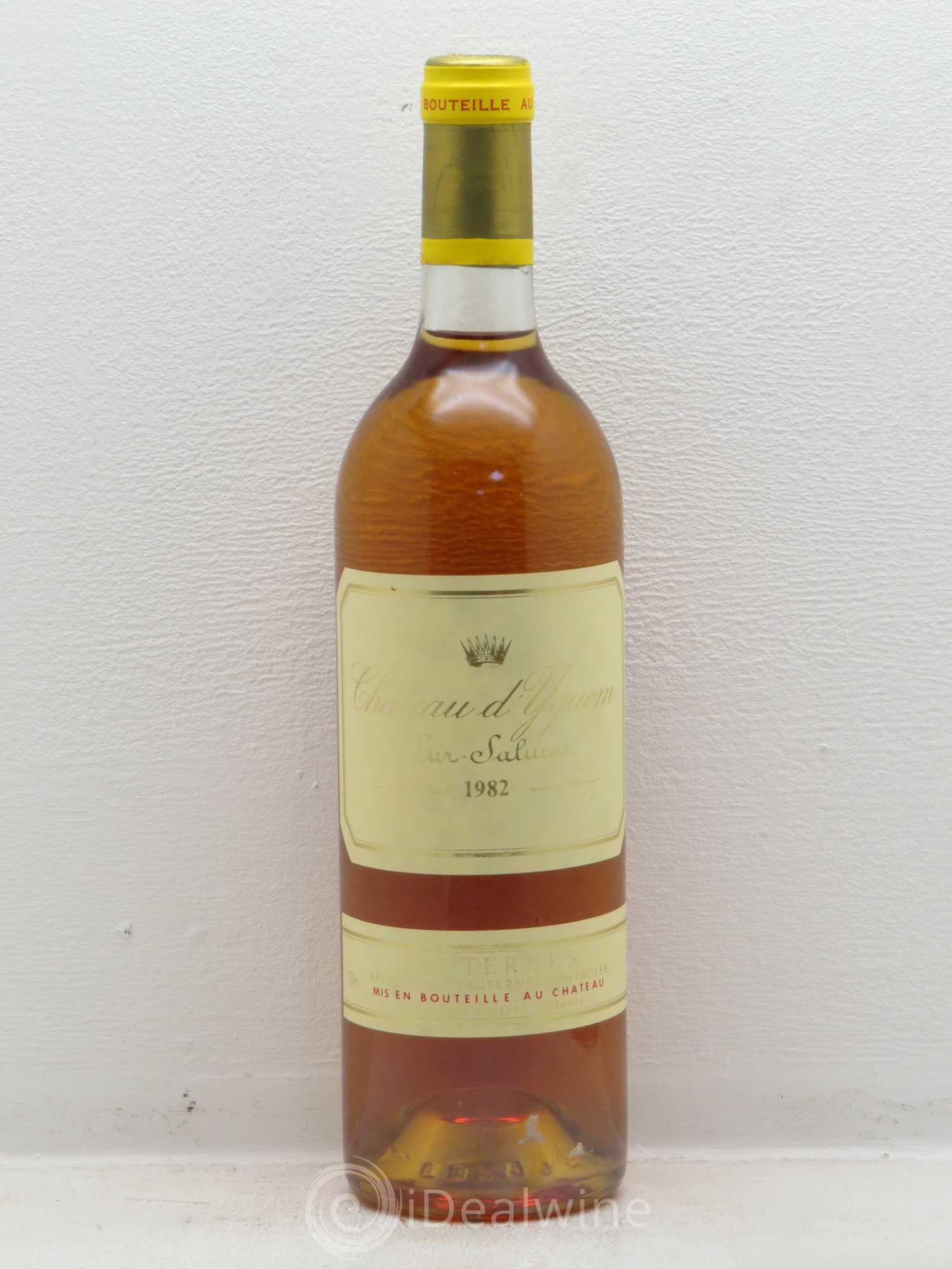 Château d' Yquem 1er Cru Classé Supérieur 1982 - Lotto di 1 bottiglia - 0