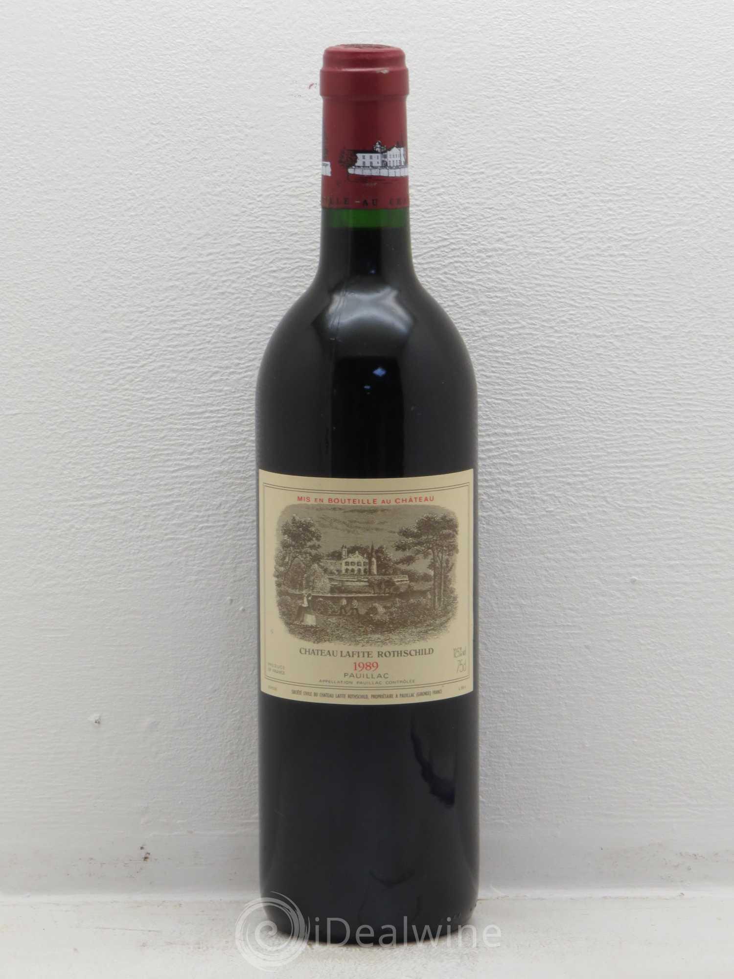 Château Lafite Rothschild 1er Grand Cru Classé 1989 - Lot de 1 bouteille - 0