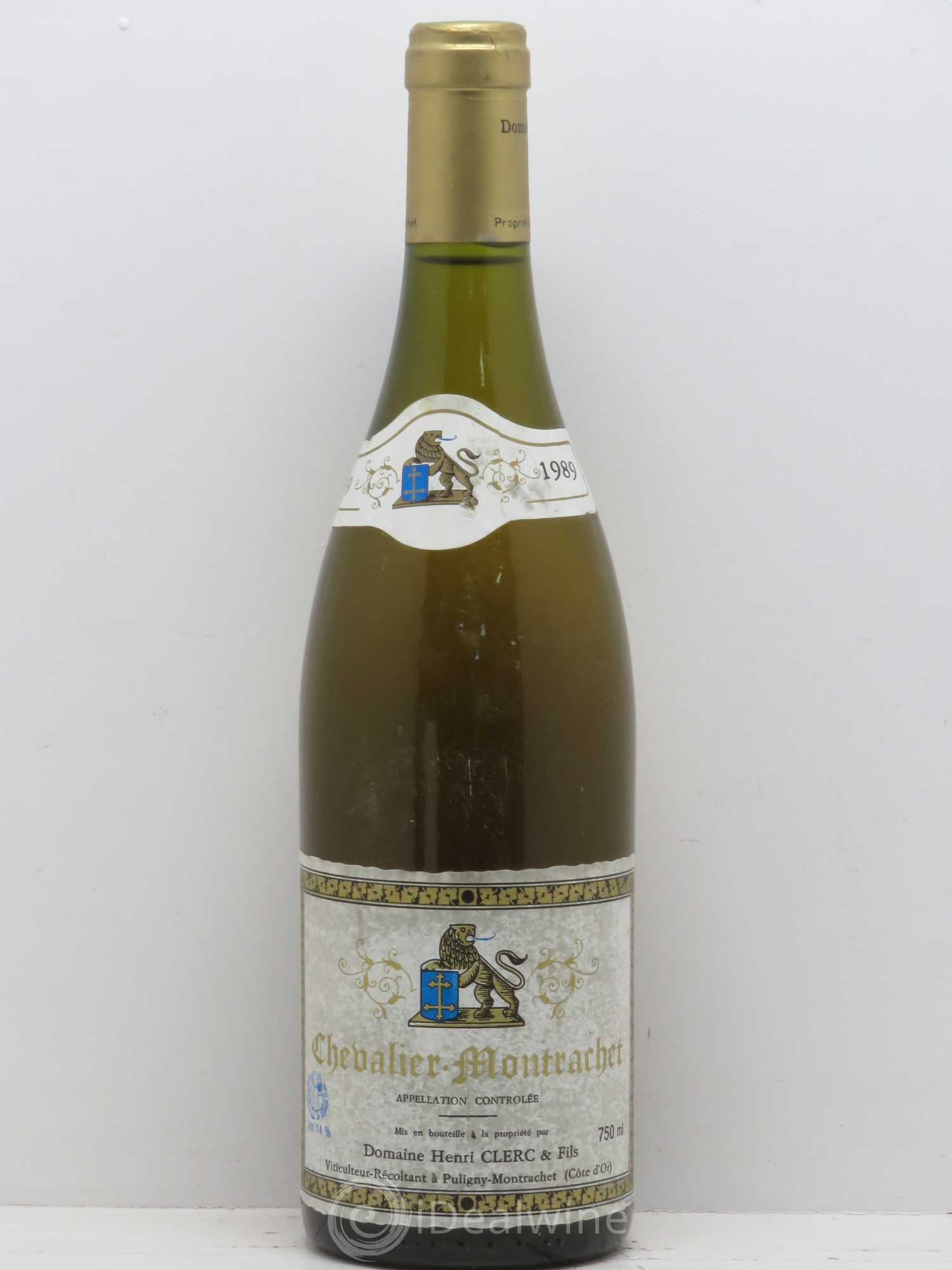 Chevalier-Montrachet Grand Cru Henri Clerc 1989 - Lot de 1 bouteille - 0