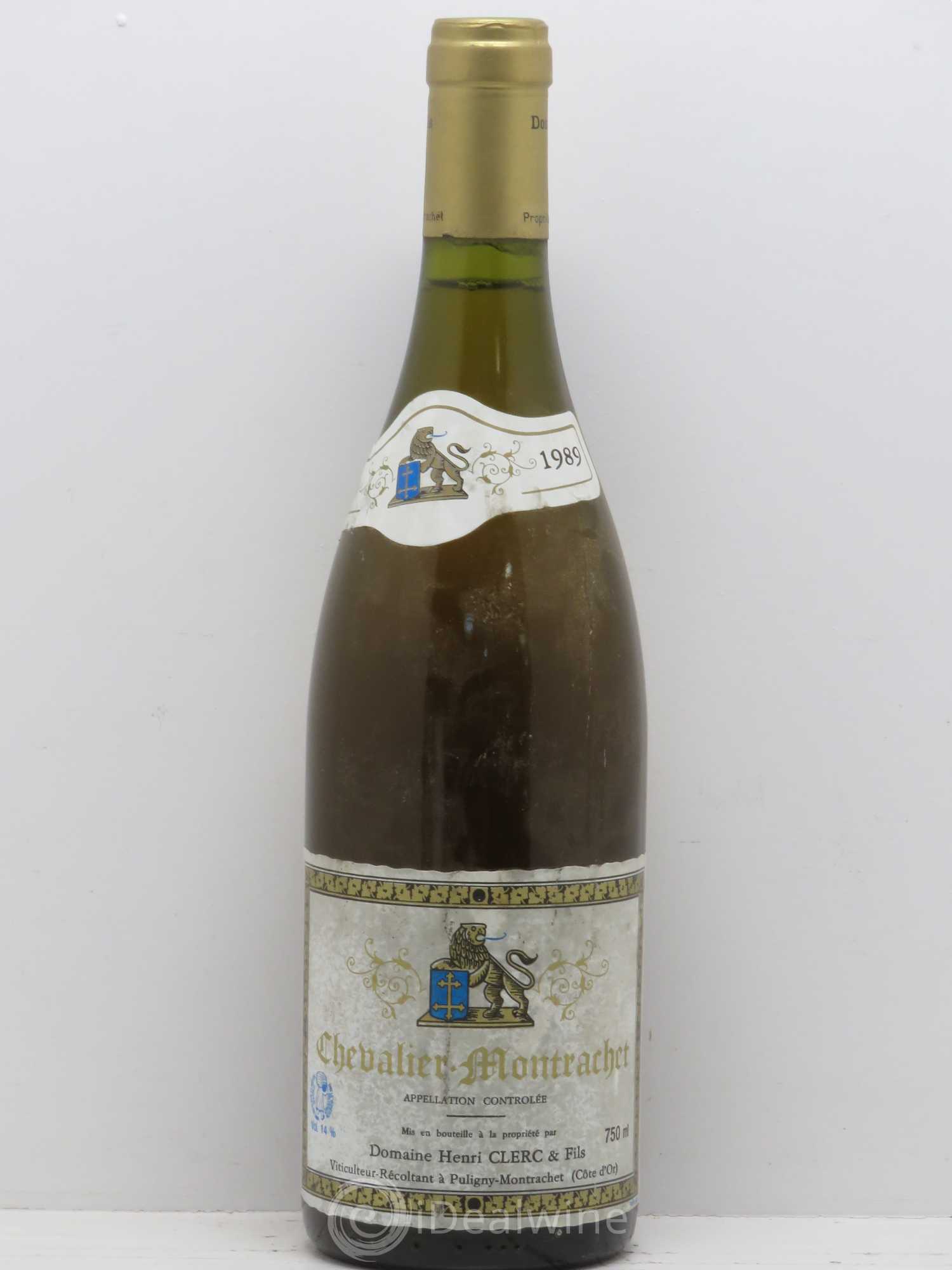 Chevalier-Montrachet Grand Cru Henri Clerc 1989 - Lot de 1 bouteille - 0