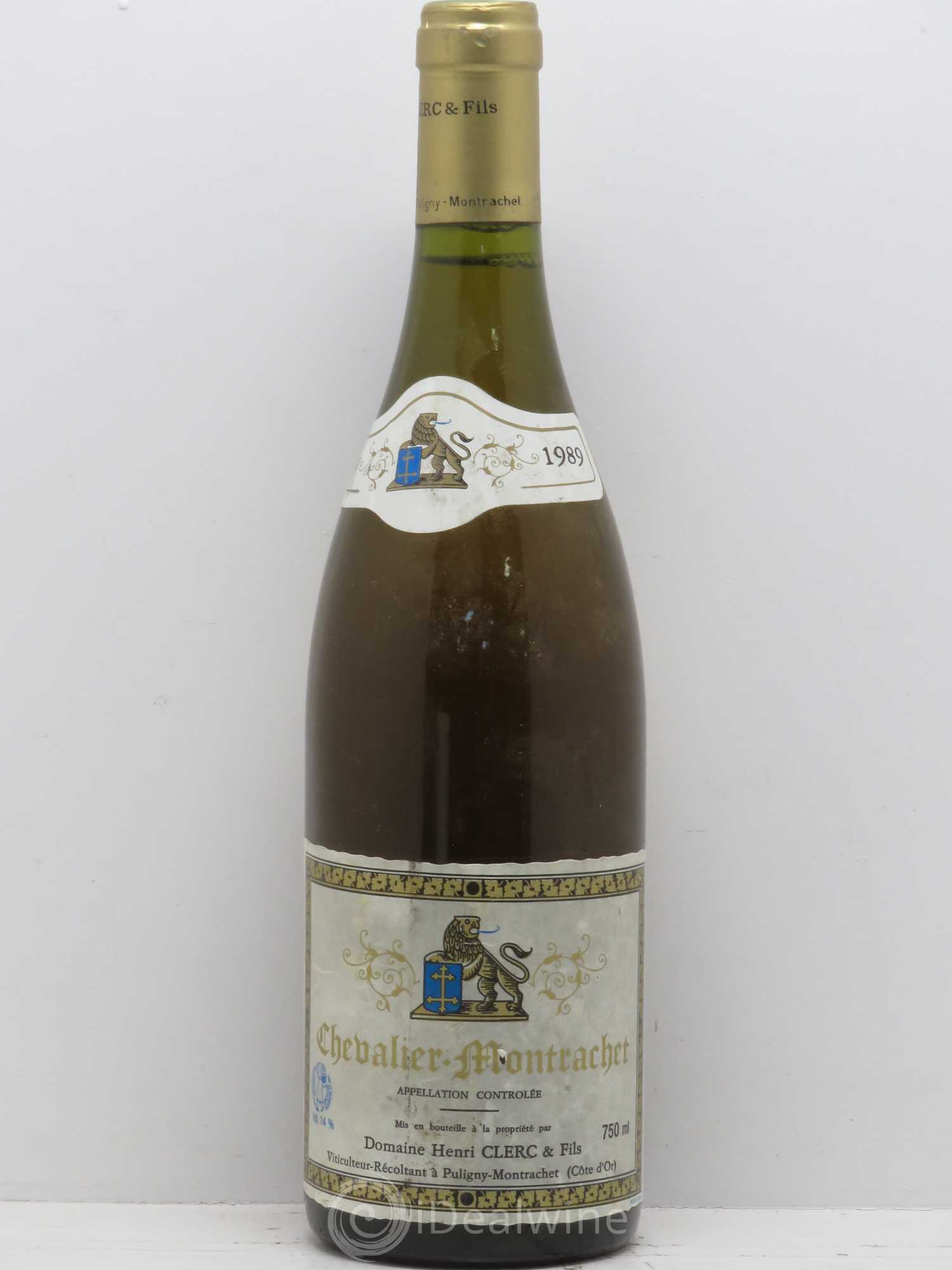 Chevalier-Montrachet Grand Cru Henri Clerc 1989 - Lot de 1 bouteille - 0
