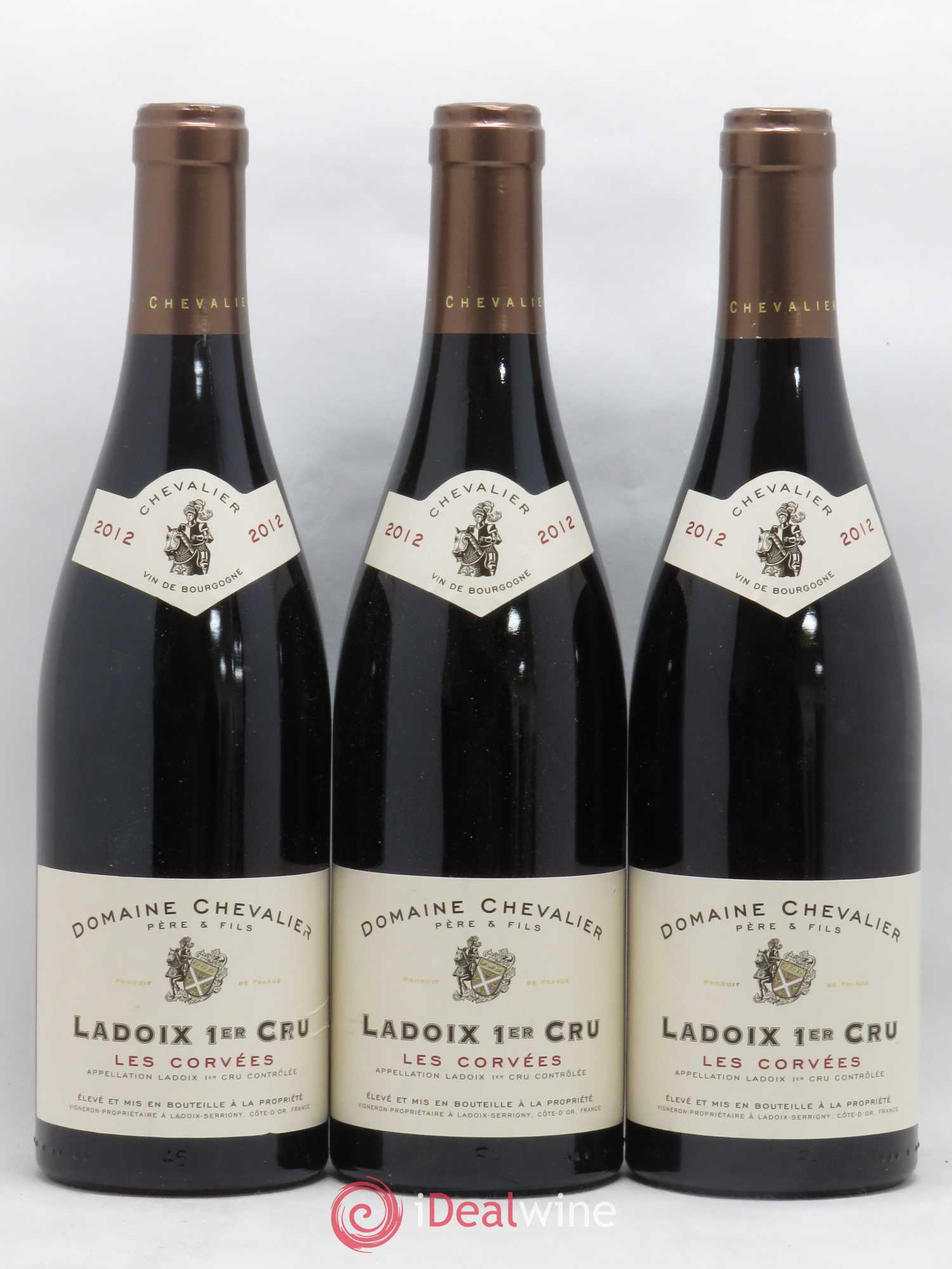 Ladoix 1er Cru Les Corvées Domaine Chevalier 2012 - Posten von 3 Flaschen - 0