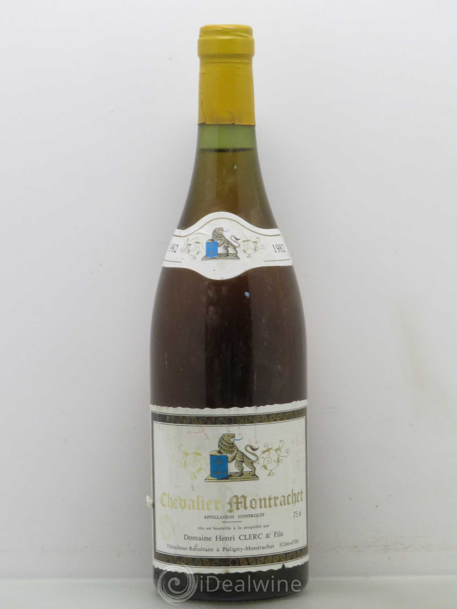 Chevalier-Montrachet Grand Cru Henri Clerc 1982 - Posten von 1 Flasche - 0