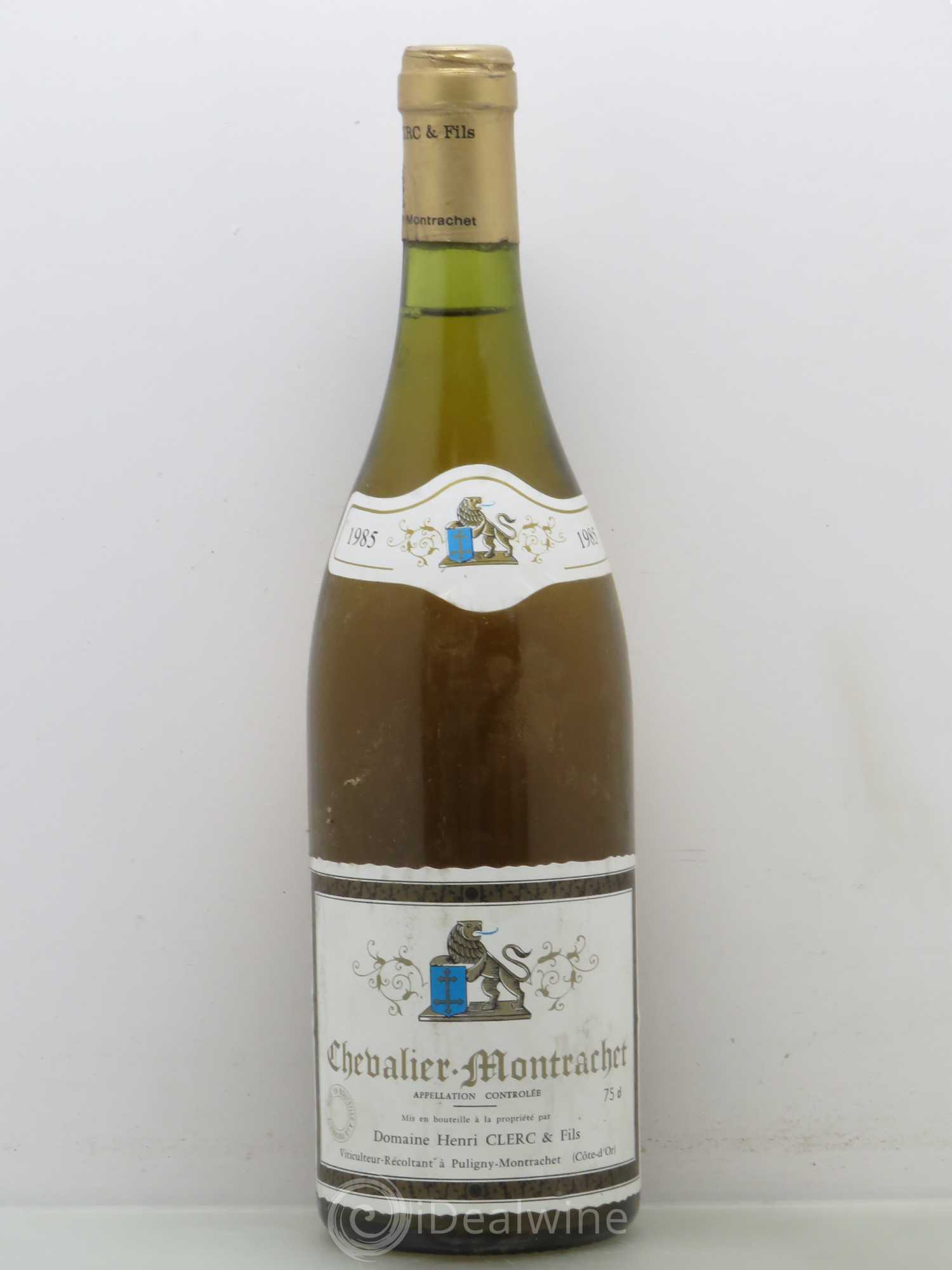 Chevalier-Montrachet Grand Cru Henri Clerc 1985 - Lot de 1 bouteille - 0