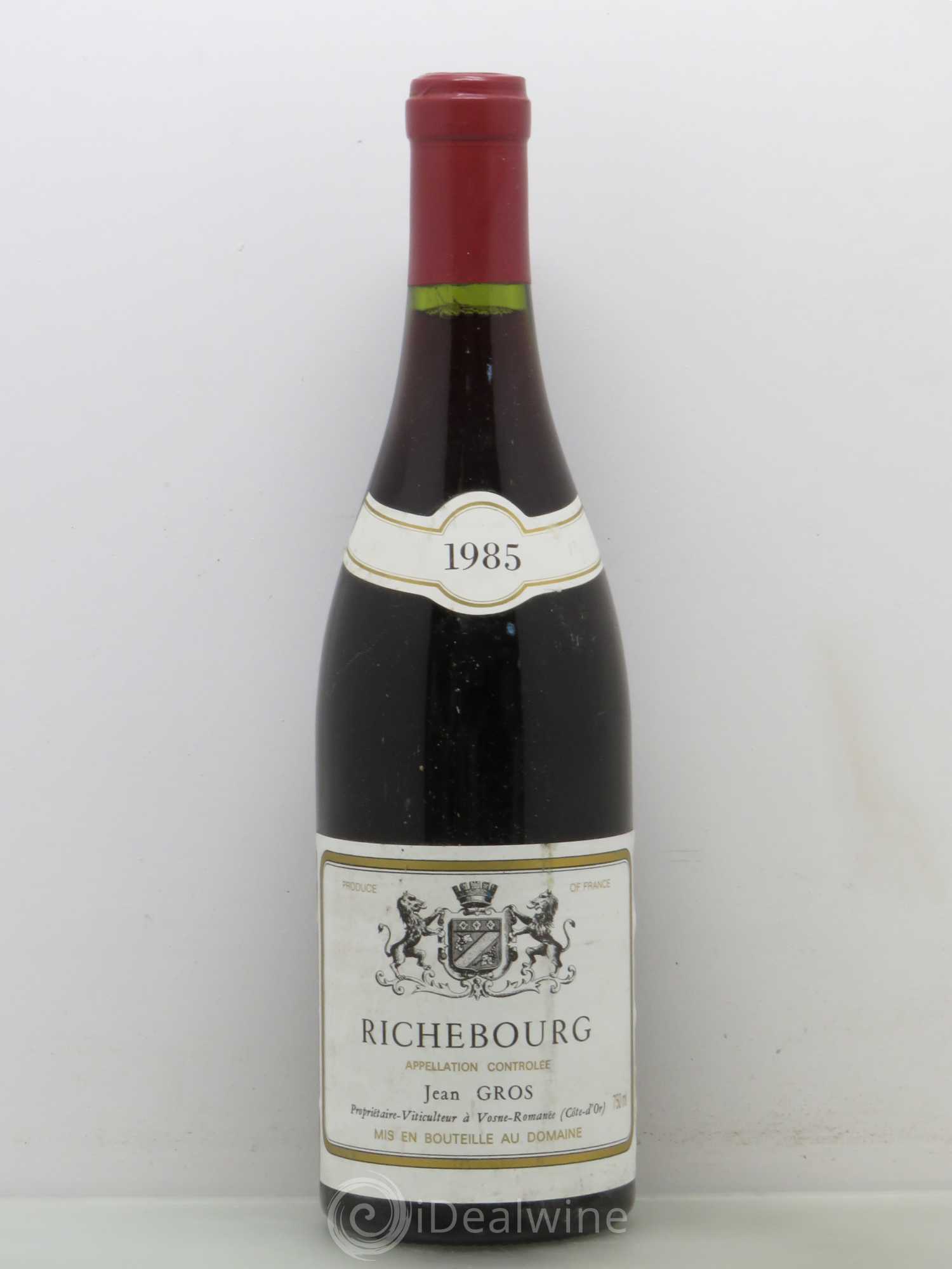 Richebourg Grand Cru Jean Gros 1985 - Lot de 1 bouteille - 0
