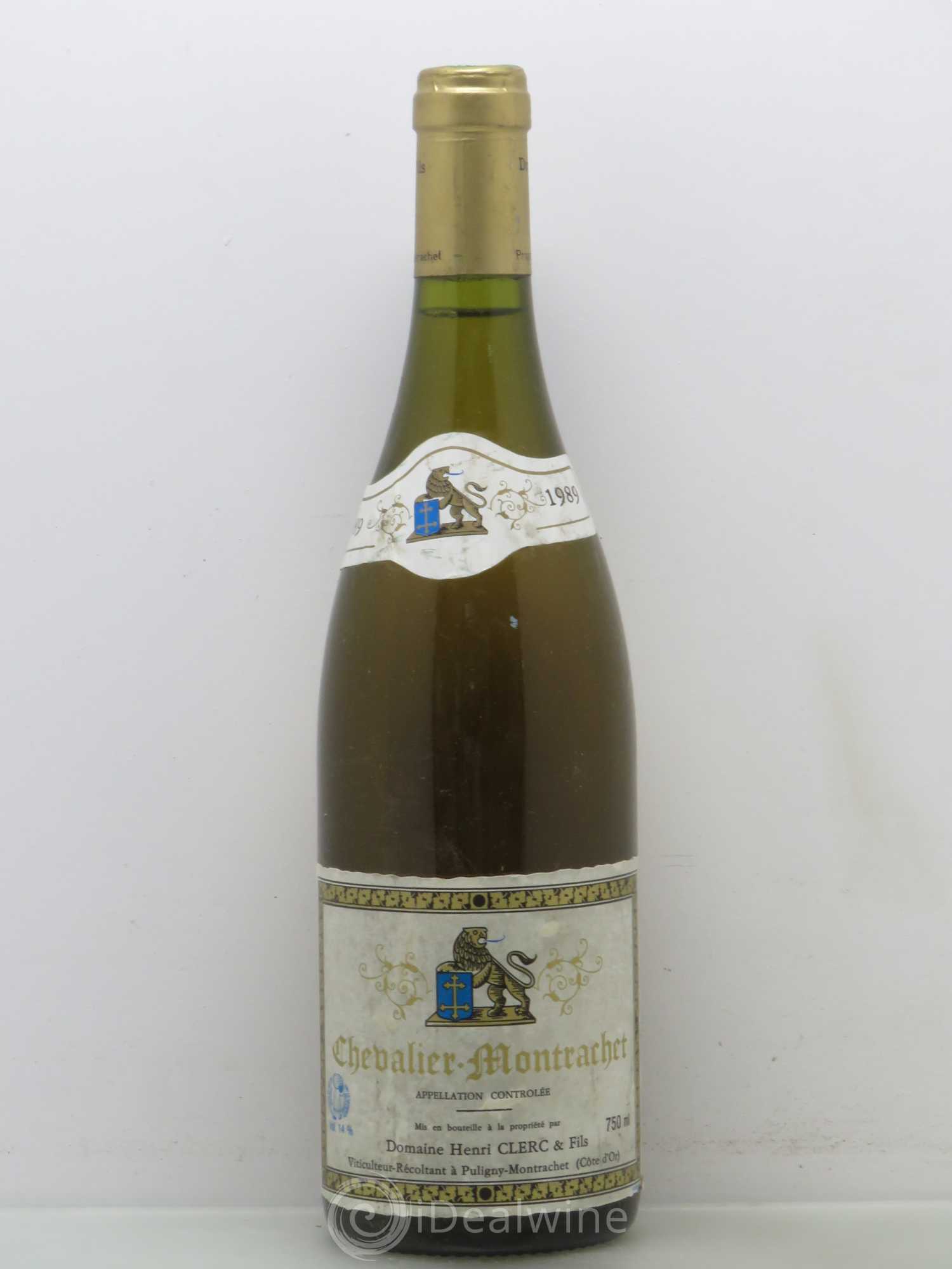 Chevalier-Montrachet Grand Cru Henri Clerc 1989 - Lot de 1 bouteille - 0
