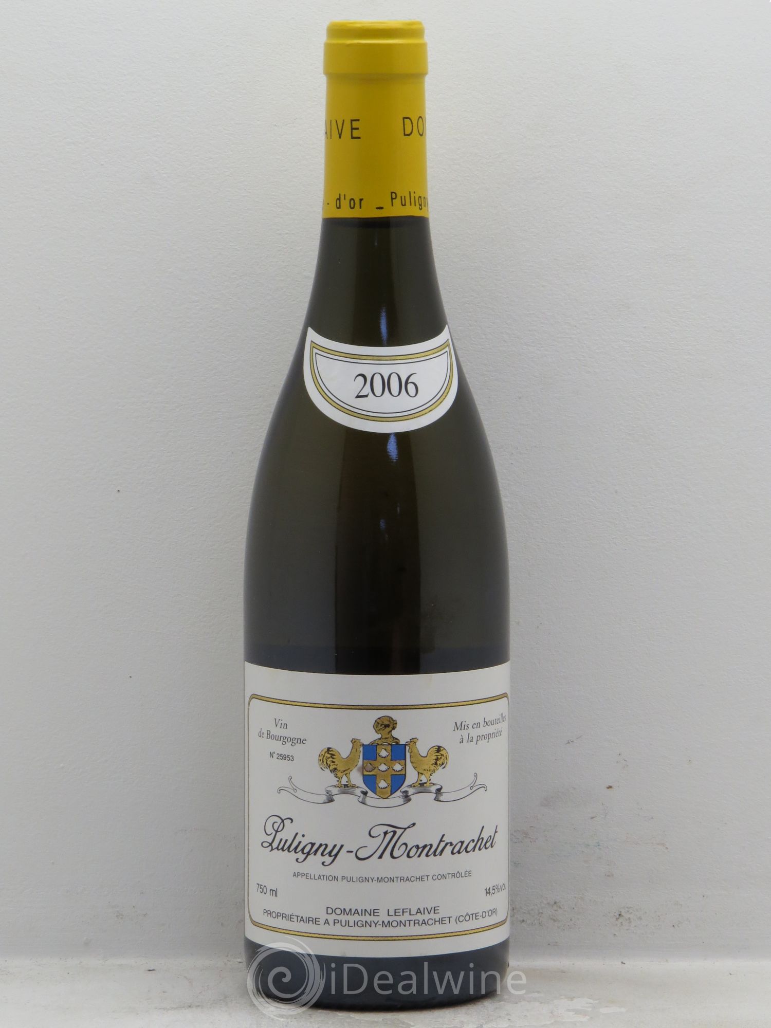 Puligny-Montrachet Leflaive (Domaine) 2006 - Lot de 1 bouteille - 0