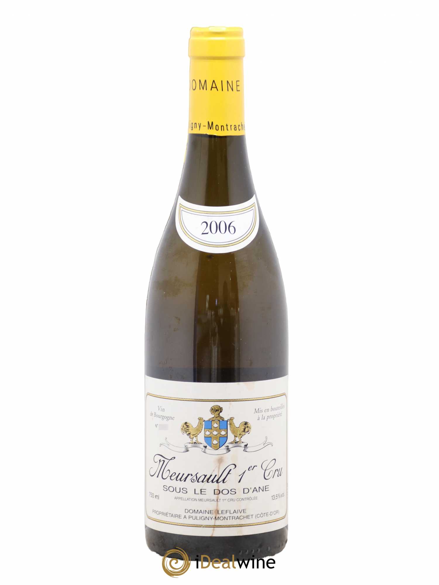Meursault 1er Cru Sous le Dos d'Ane Leflaive (Domaine) 2006 - Lot de 1 bouteille - 0