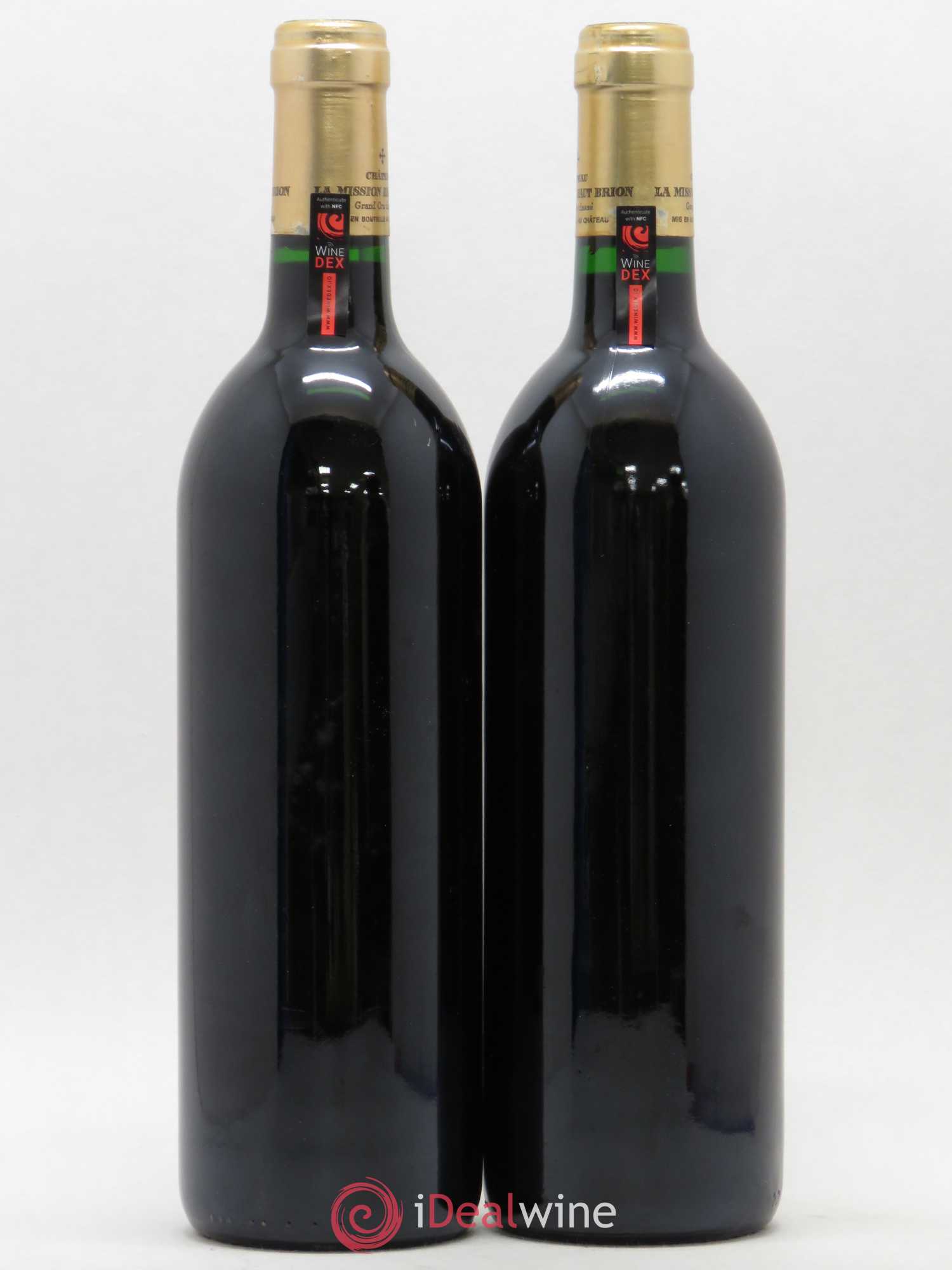 Château la Mission Haut-Brion Cru Classé de Graves 1989 - Lot de 2 bouteilles - 1