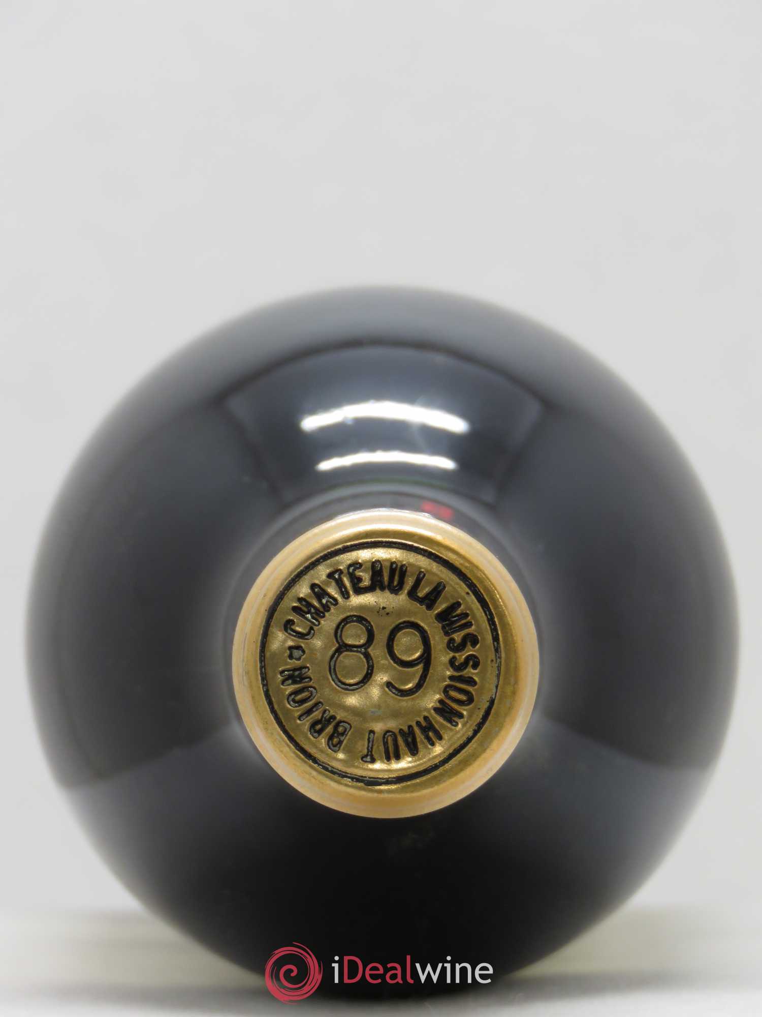 Château la Mission Haut-Brion Cru Classé de Graves 1989 - Lotto di 2 bottiglie - 3
