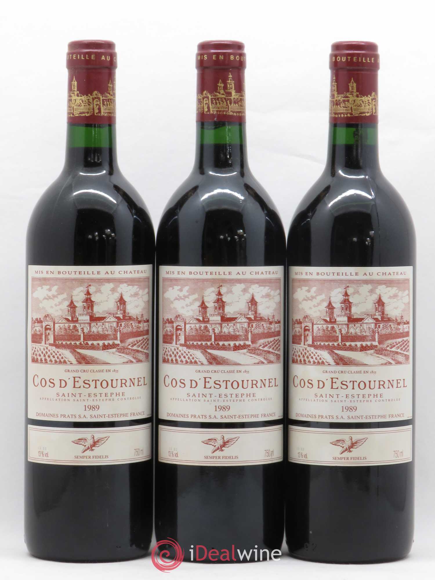 Cos d'Estournel 2ème Grand Cru Classé 1989 - Lot de 12 bouteilles - 1