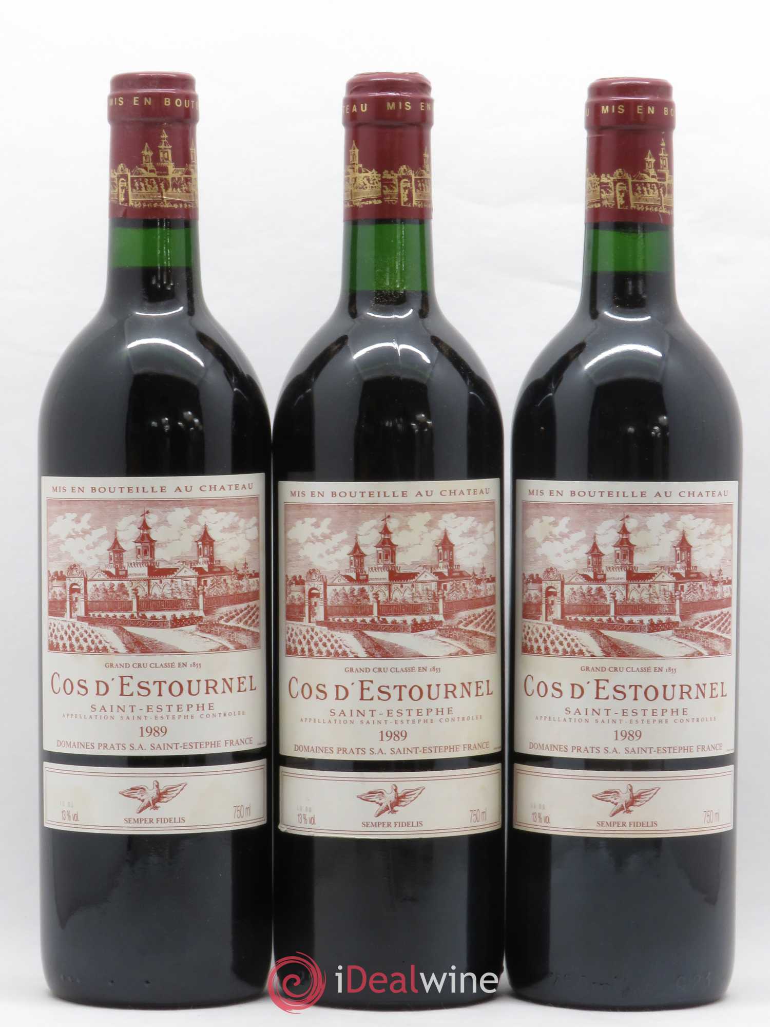 Cos d'Estournel 2ème Grand Cru Classé 1989 - Lot de 12 bouteilles - 2