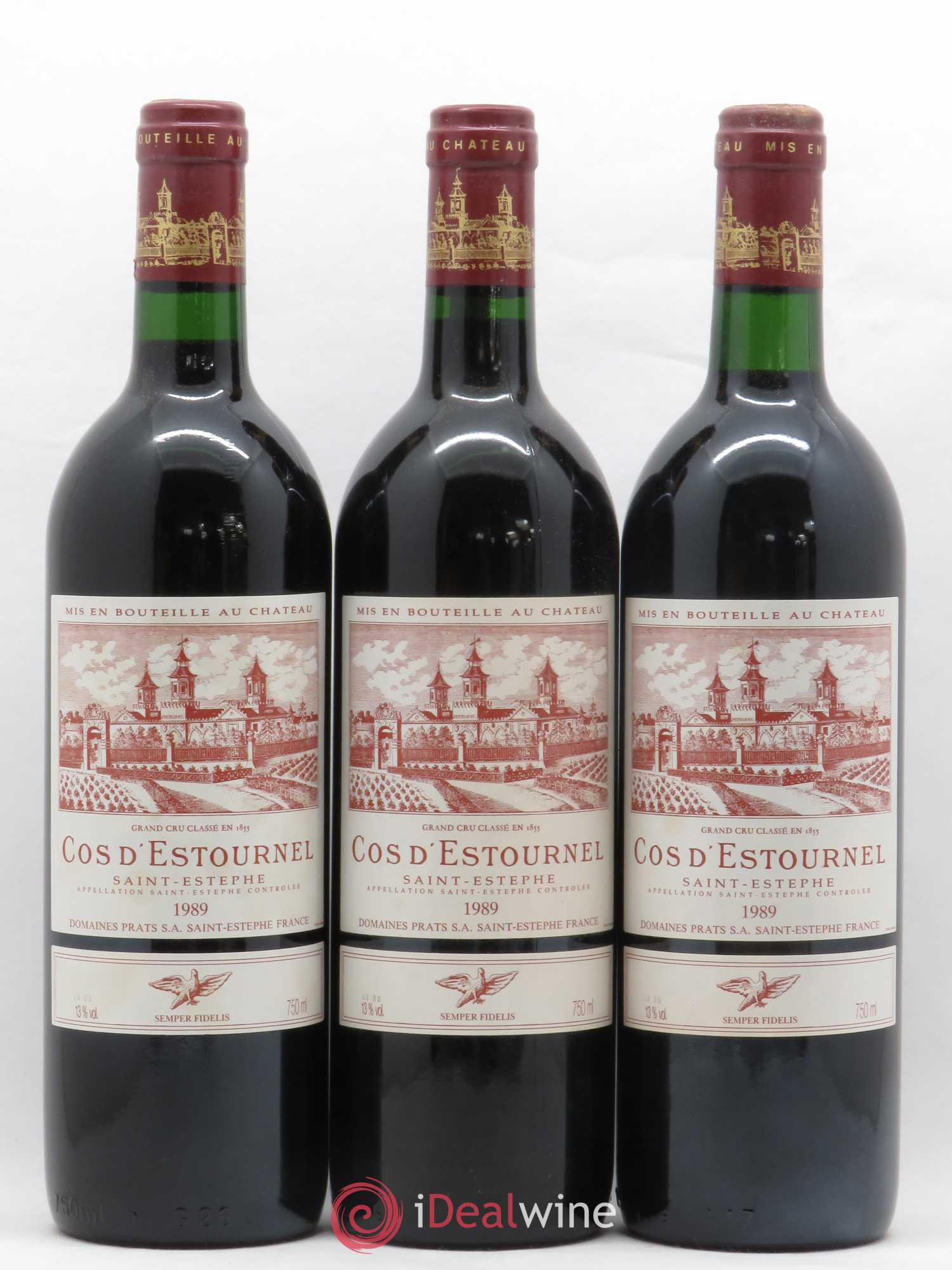 Cos d'Estournel 2ème Grand Cru Classé 1989 - Lot de 12 bouteilles - 3
