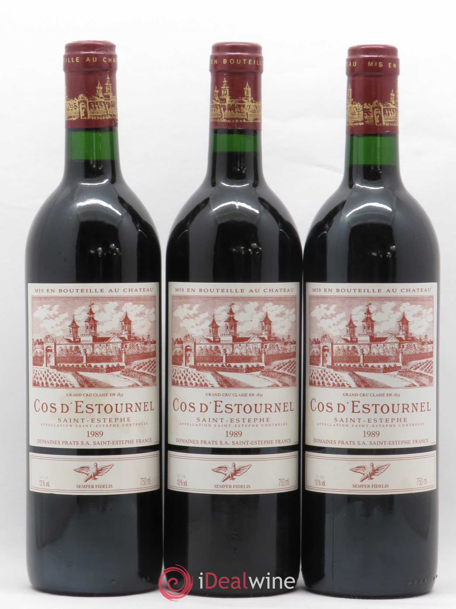 Cos d'Estournel 2ème Grand Cru Classé 1989 - Lot de 12 bouteilles - 4