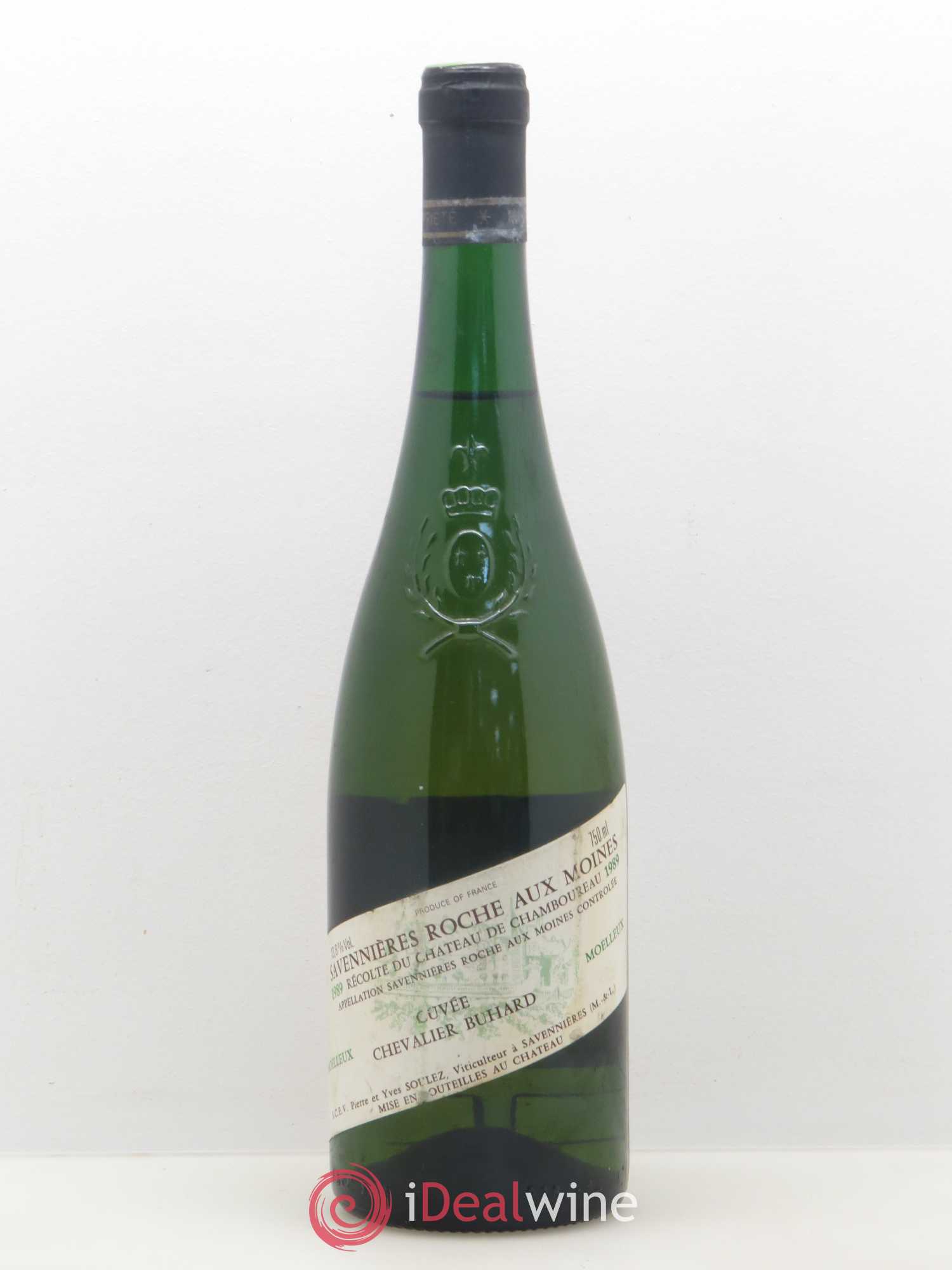 Savennières Roche aux Moines Chevalier Buhard Cuvée d'Avant Château de Chamboureau Moelleux 1989 - Lotto di 1 bottiglia - 0