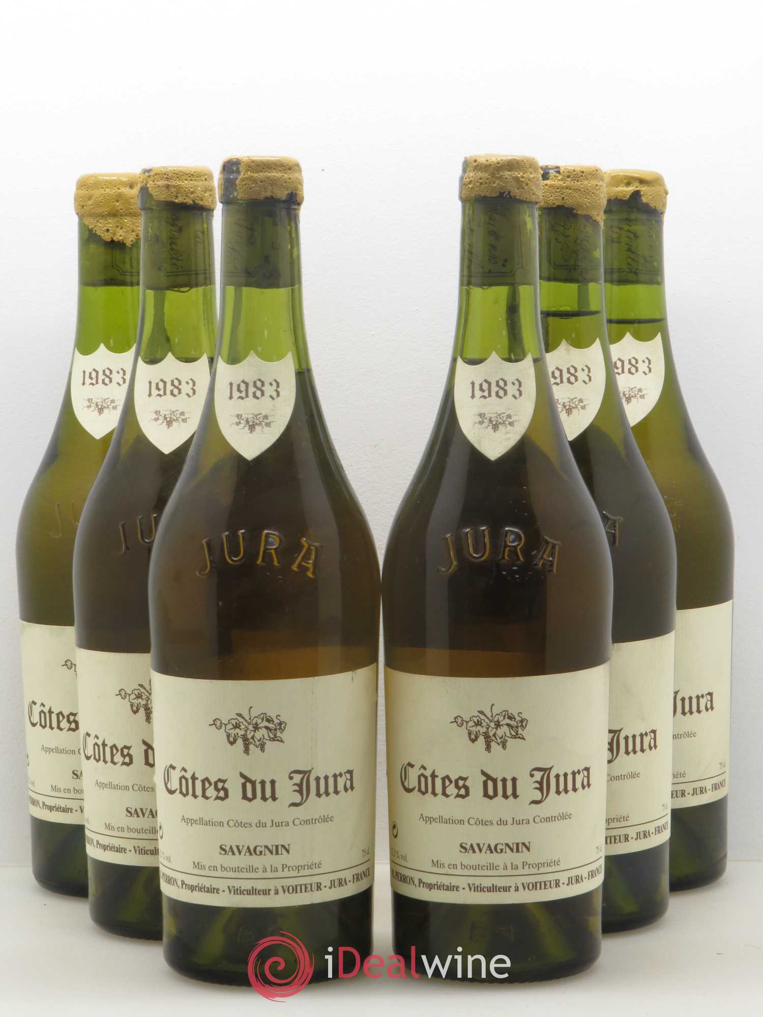 Arbois Savagnin M. Perron 1983 - Posten von 6 Flaschen - 0