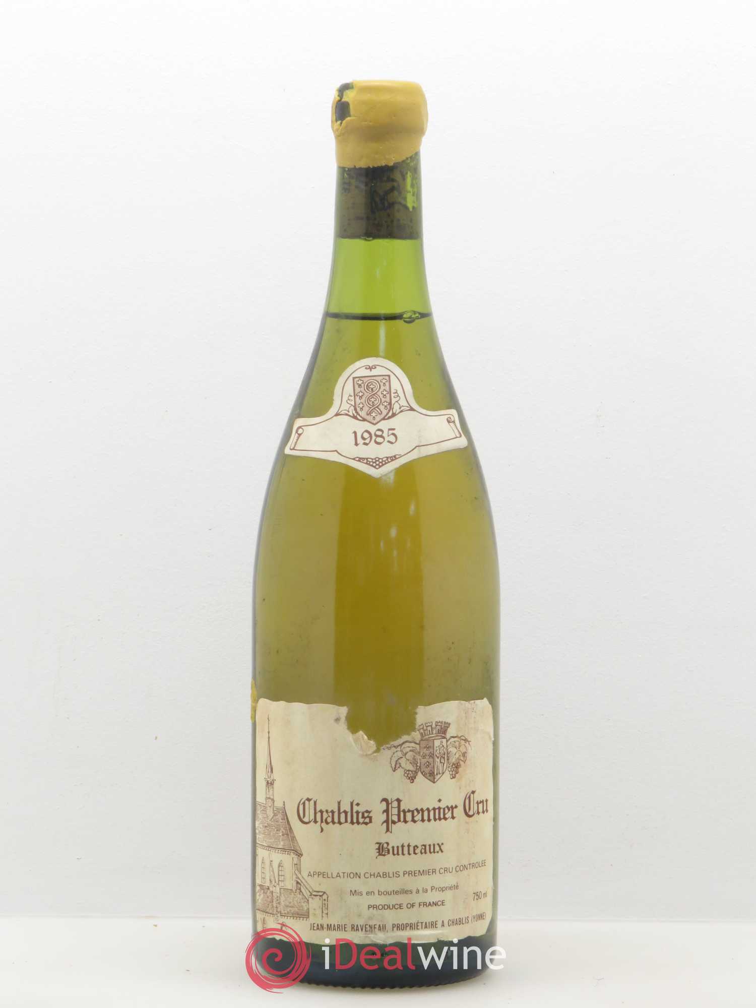 Chablis 1er Cru Butteaux Raveneau (Domaine) 1985 - Lot de 1 bouteille - 0