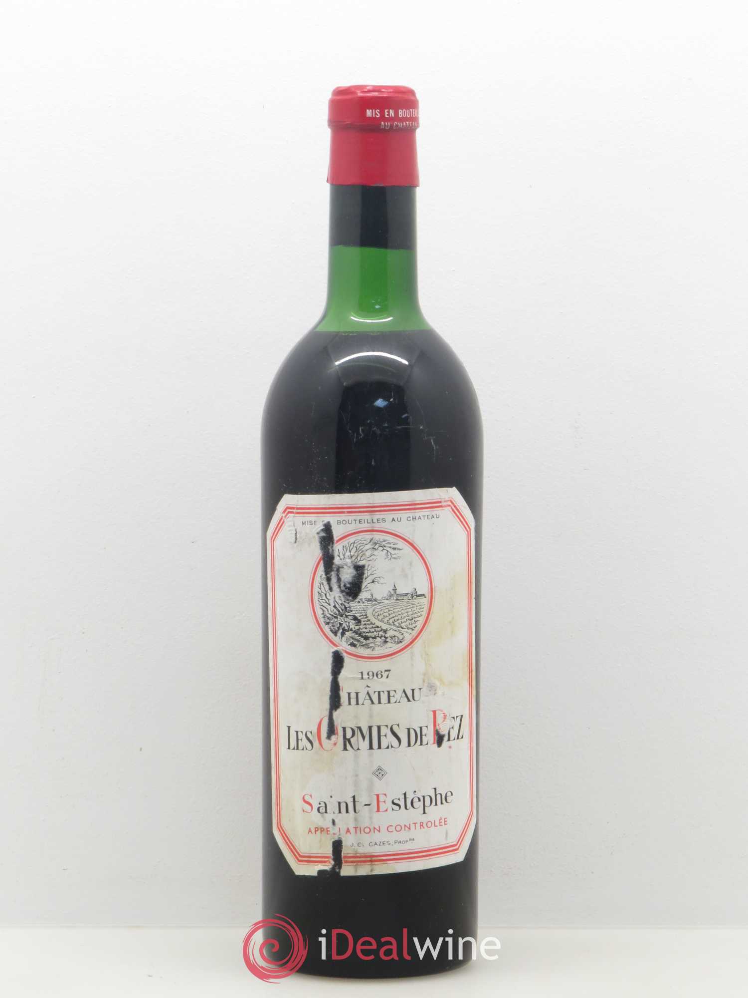 Château les Ormes de Pez 1967 - Lot de 1 bouteille - 0